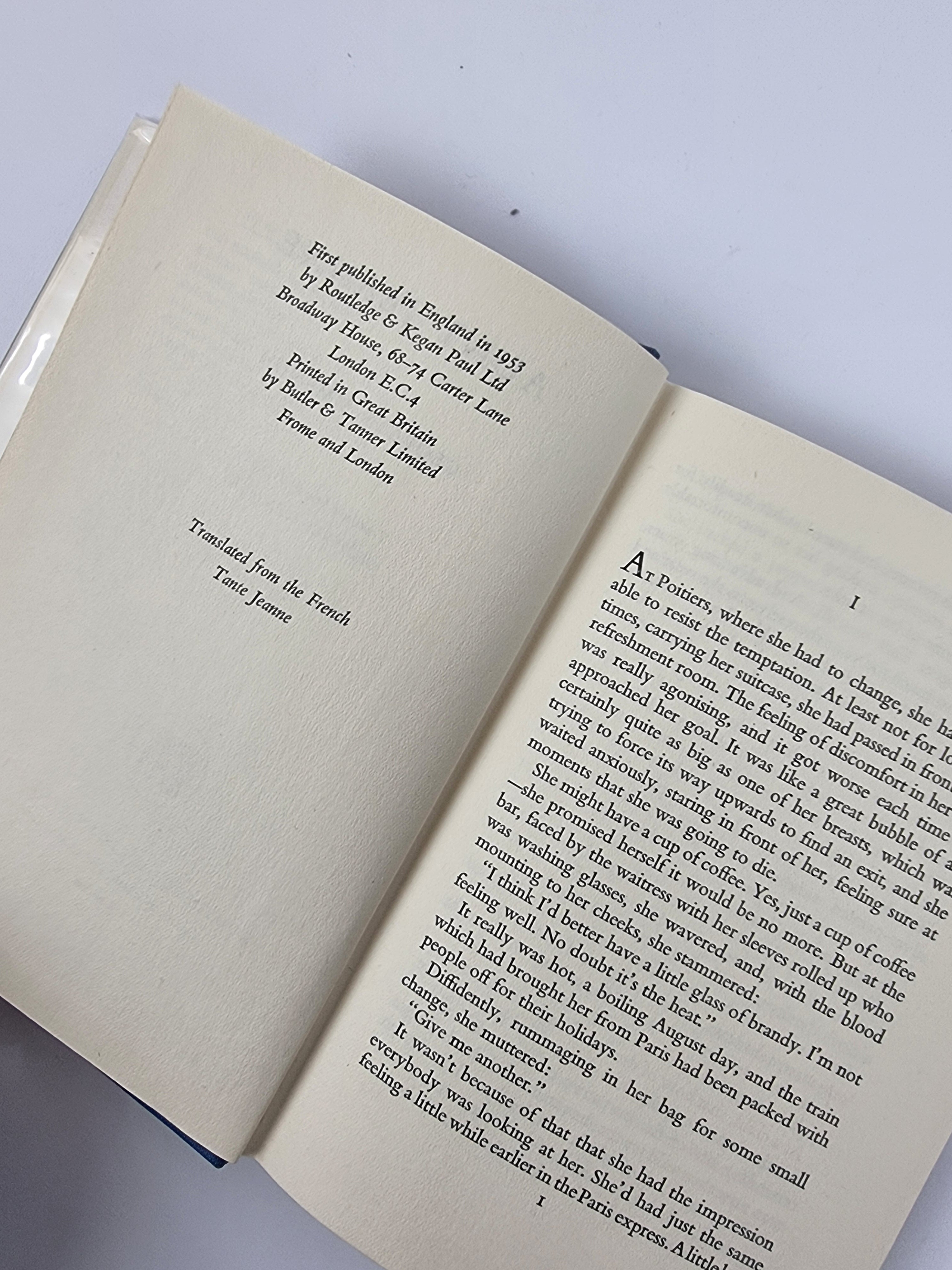 Aunt Jeanne, Georges Simenon — 1st Edition/Printing