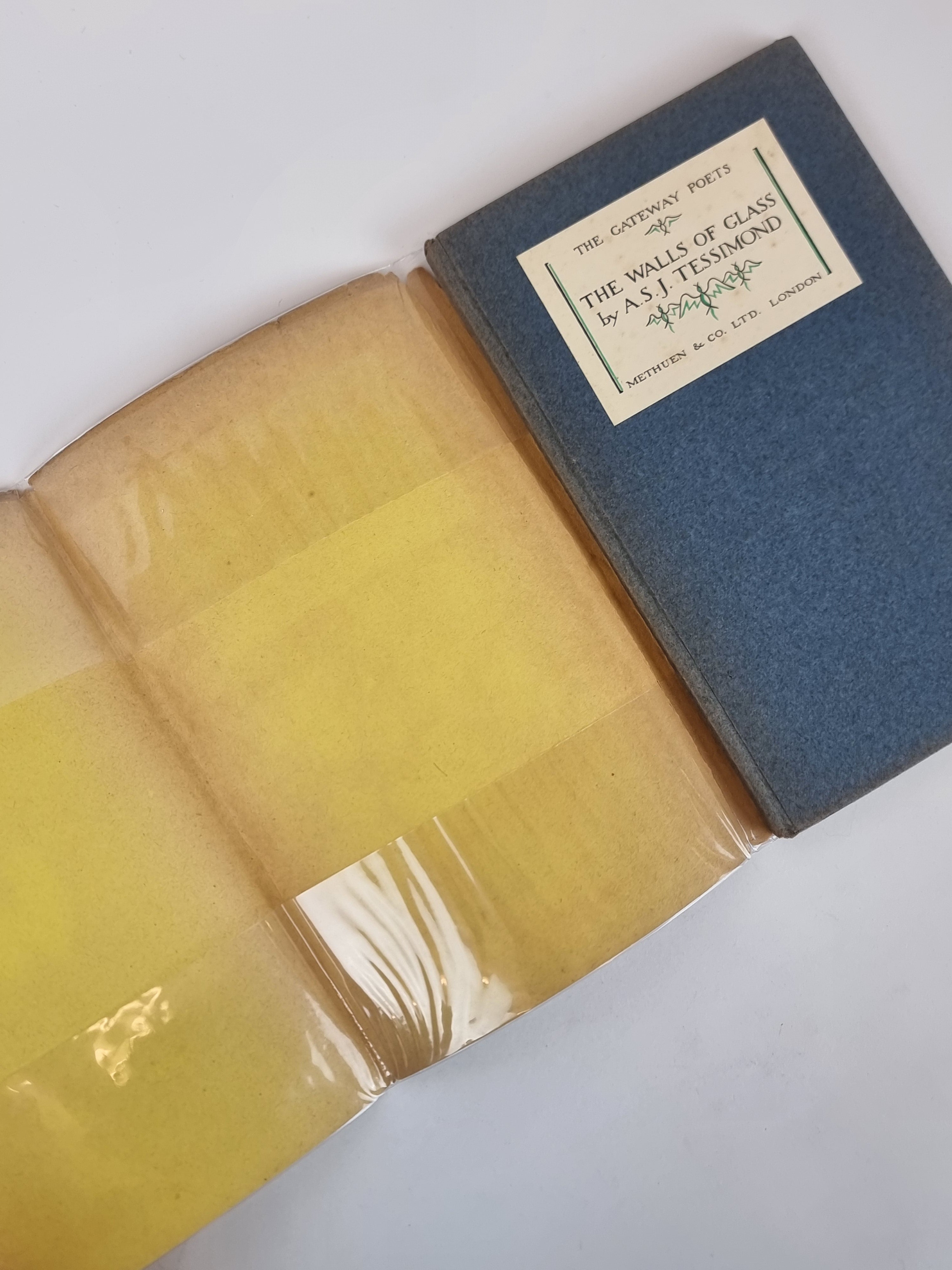 The Walls of Glass, A. S. J. Tessimond — 1st Edition