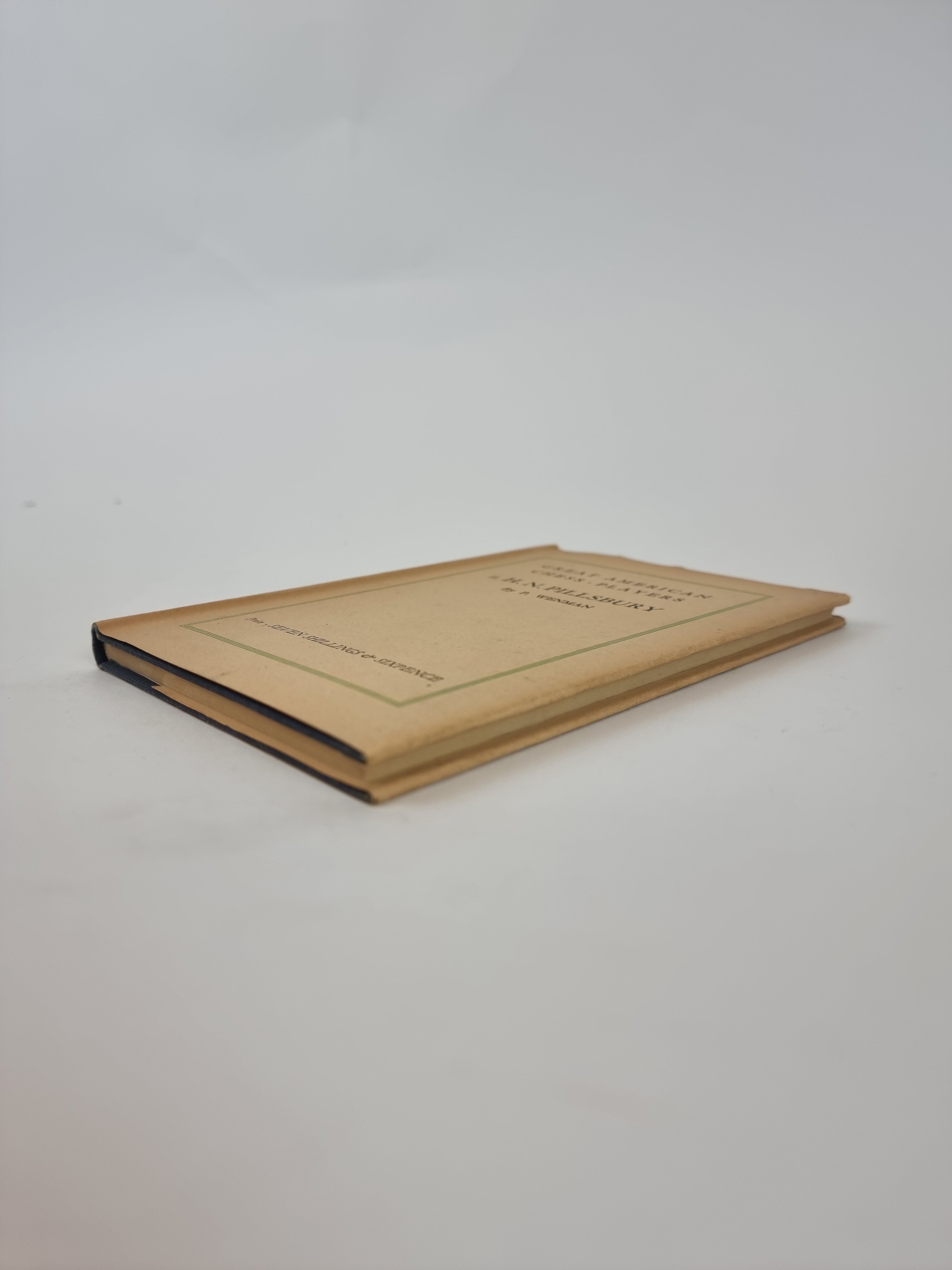 Great American Chess-Players, P. Wenman — 1st Edition