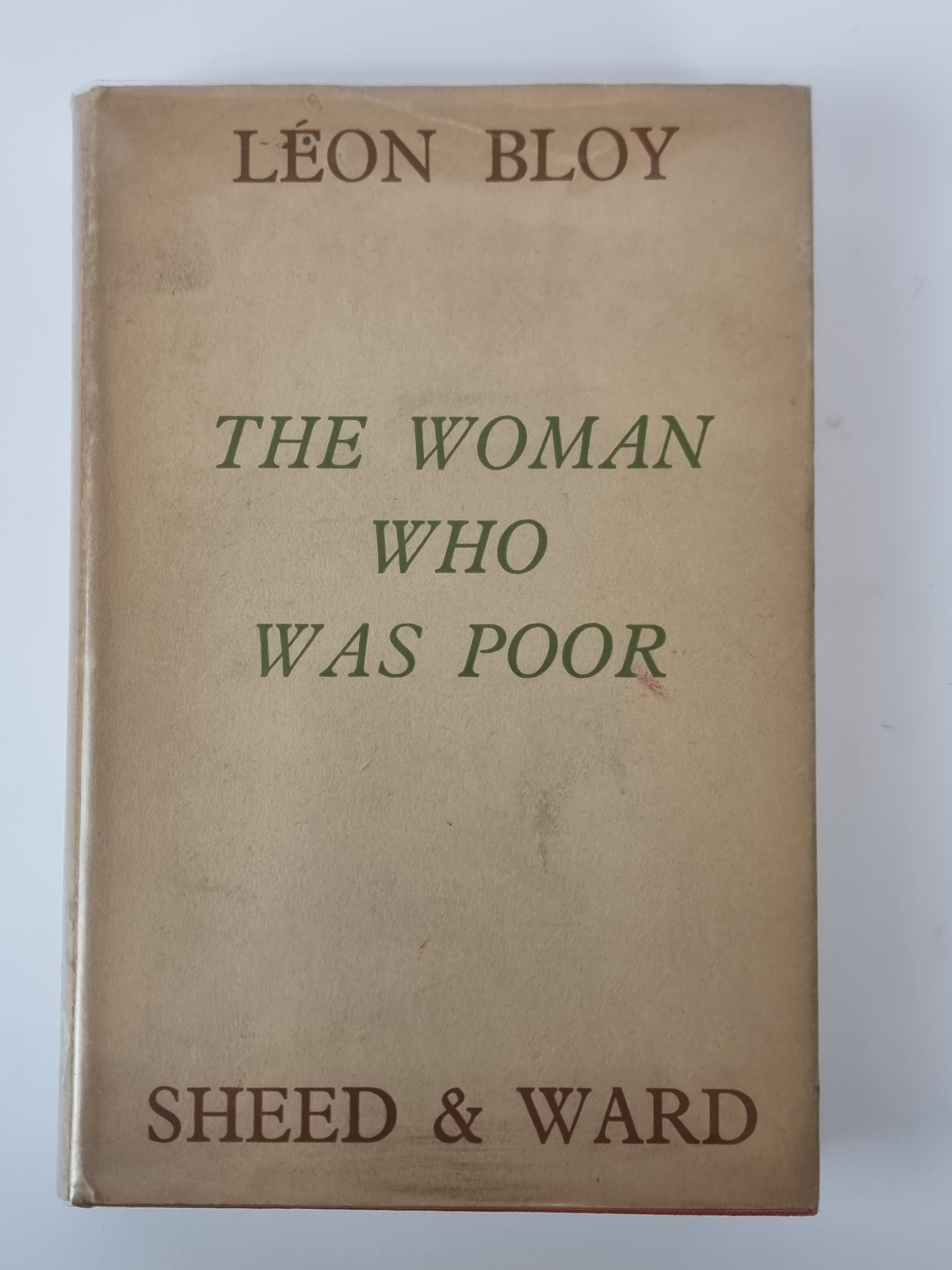 The Woman Who Was Poor, Léon Bly — 1st English Edition