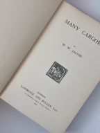 Many Cargoes, W. W. Jacobs — 1st Edition