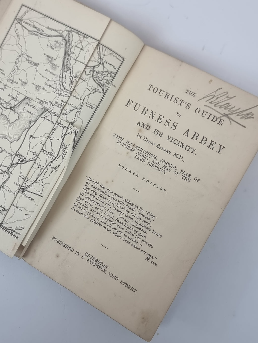 The Tourists Guide to Furness Abbey & its Vicinity, H Barber — 4th Edition
