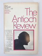 The Antioch Review, Special Double Issue:Fall/Winter 1970 - 1971