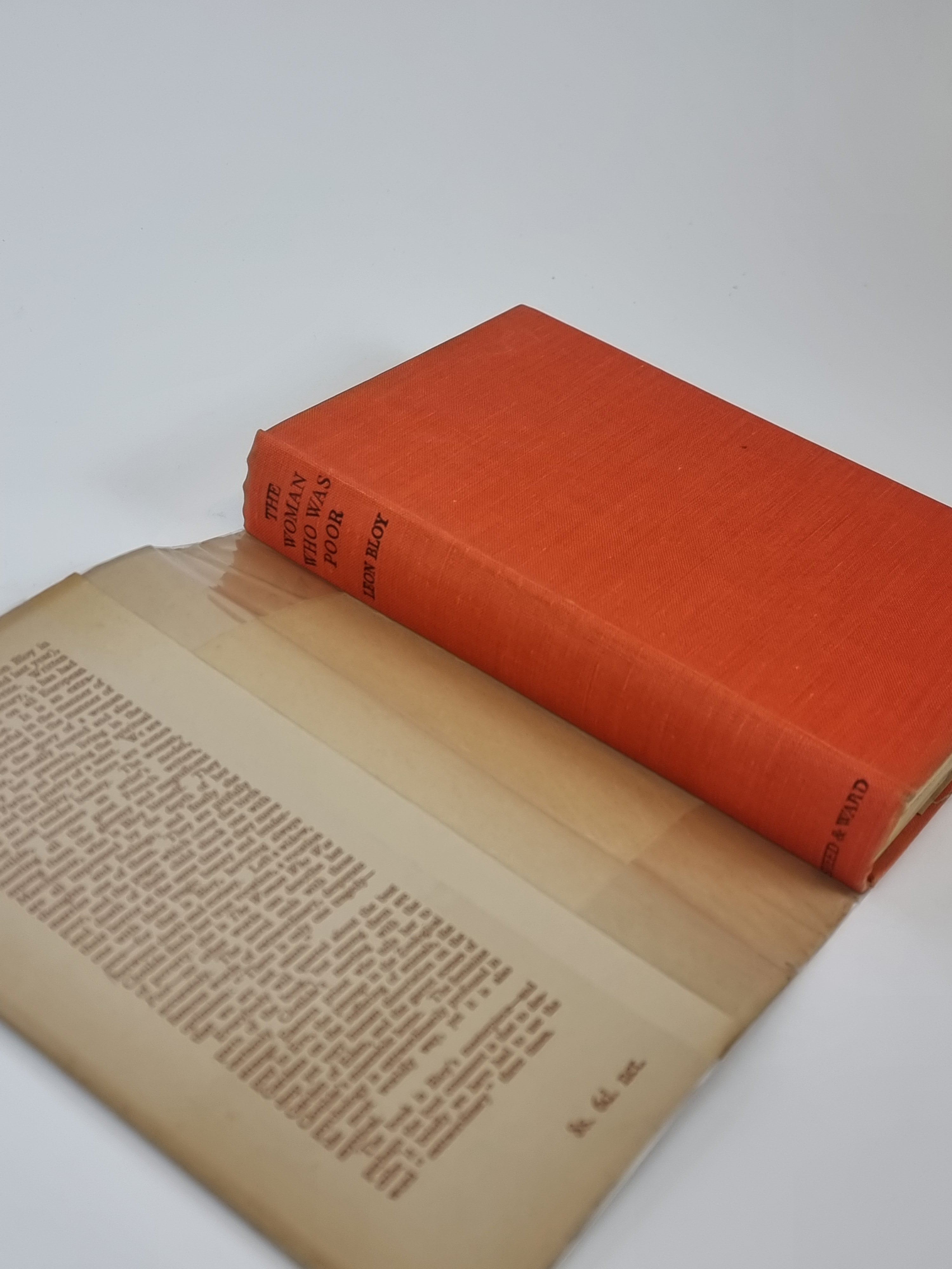 The Woman Who Was Poor, Léon Bly — 1st English Edition