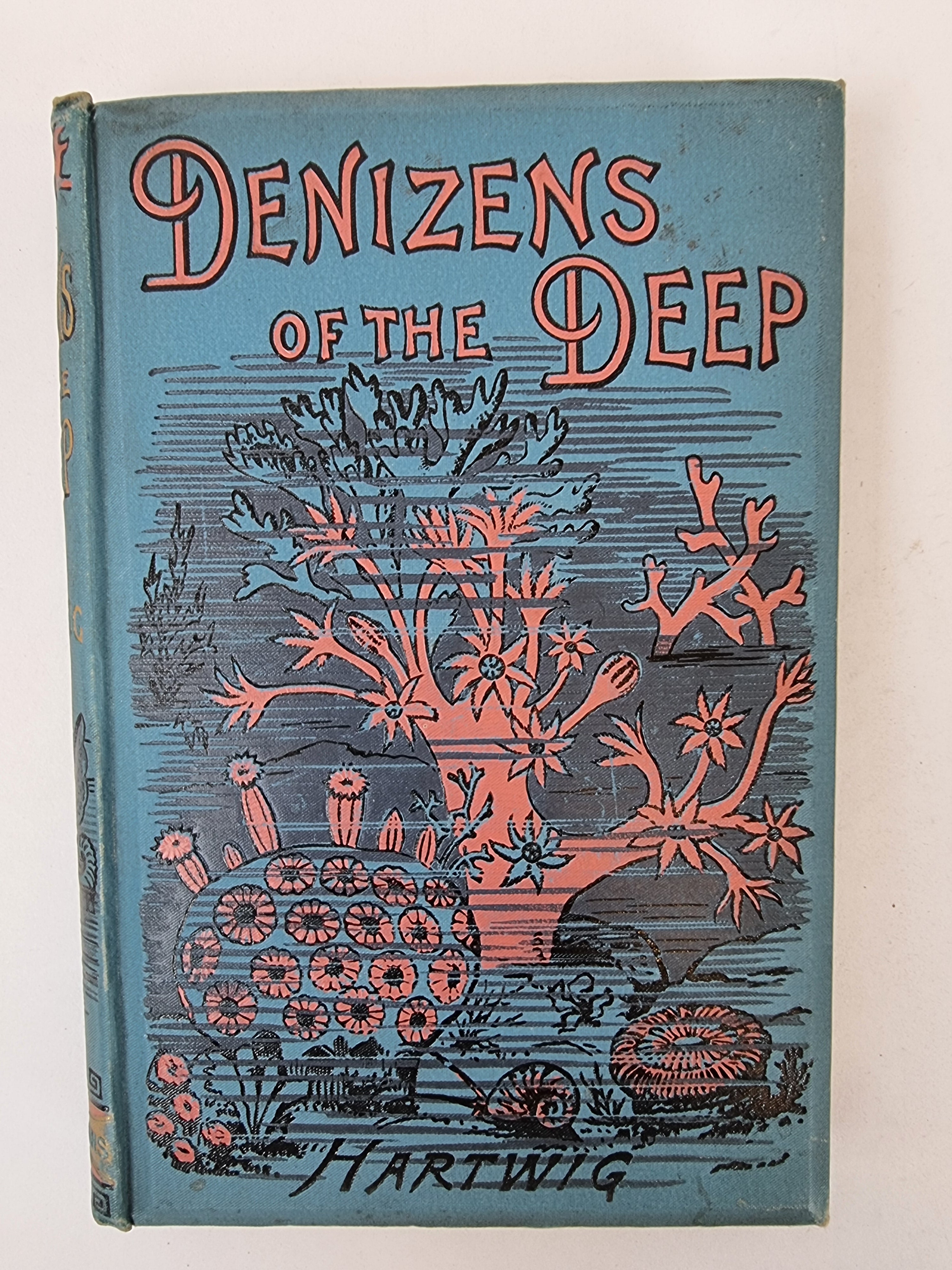 Denizens of the Deep, Dr. G. Hartwig — 1st Edition