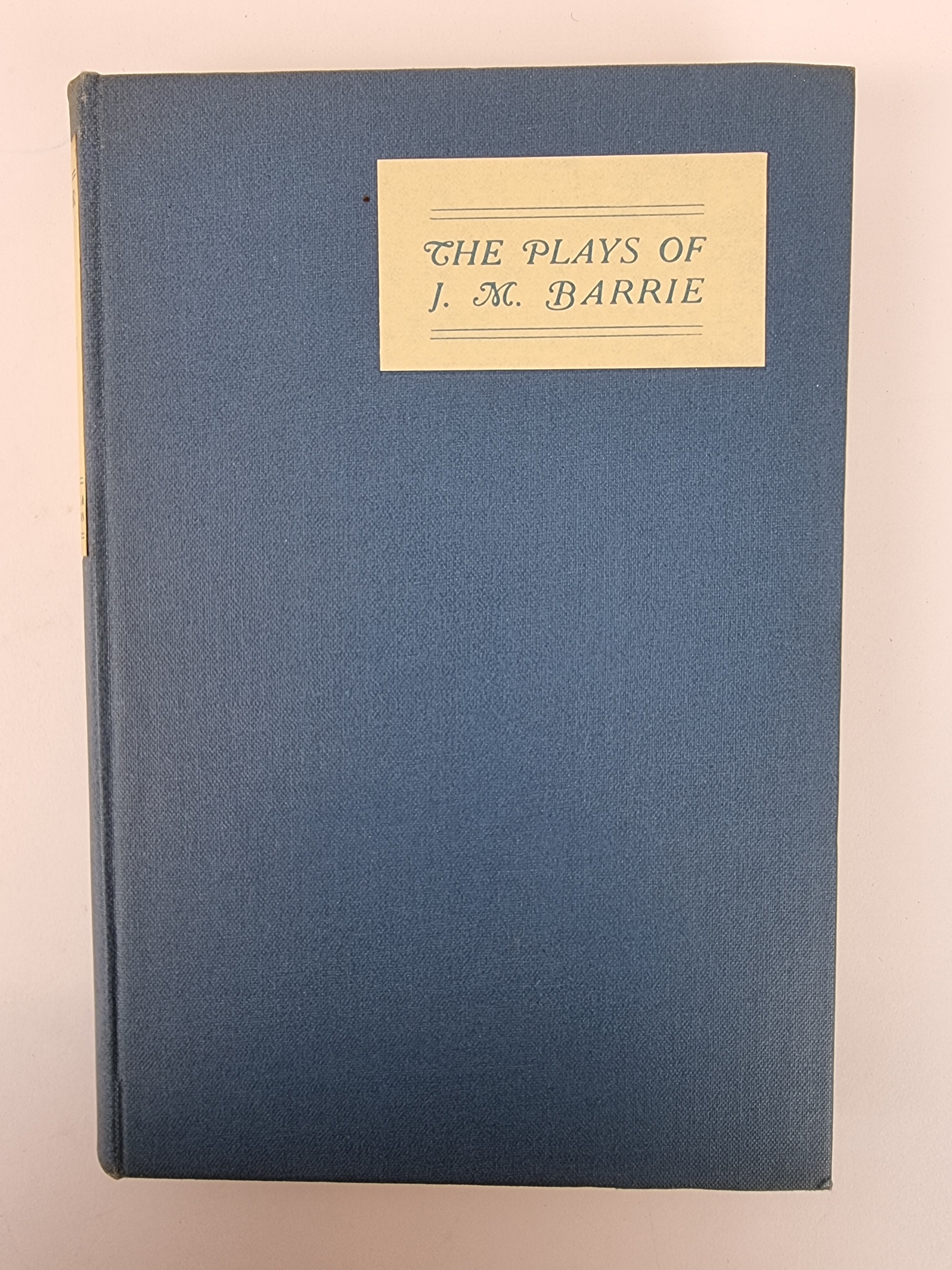 Peter Pan (The Plays of J. M. Barrie) — 1st Edition