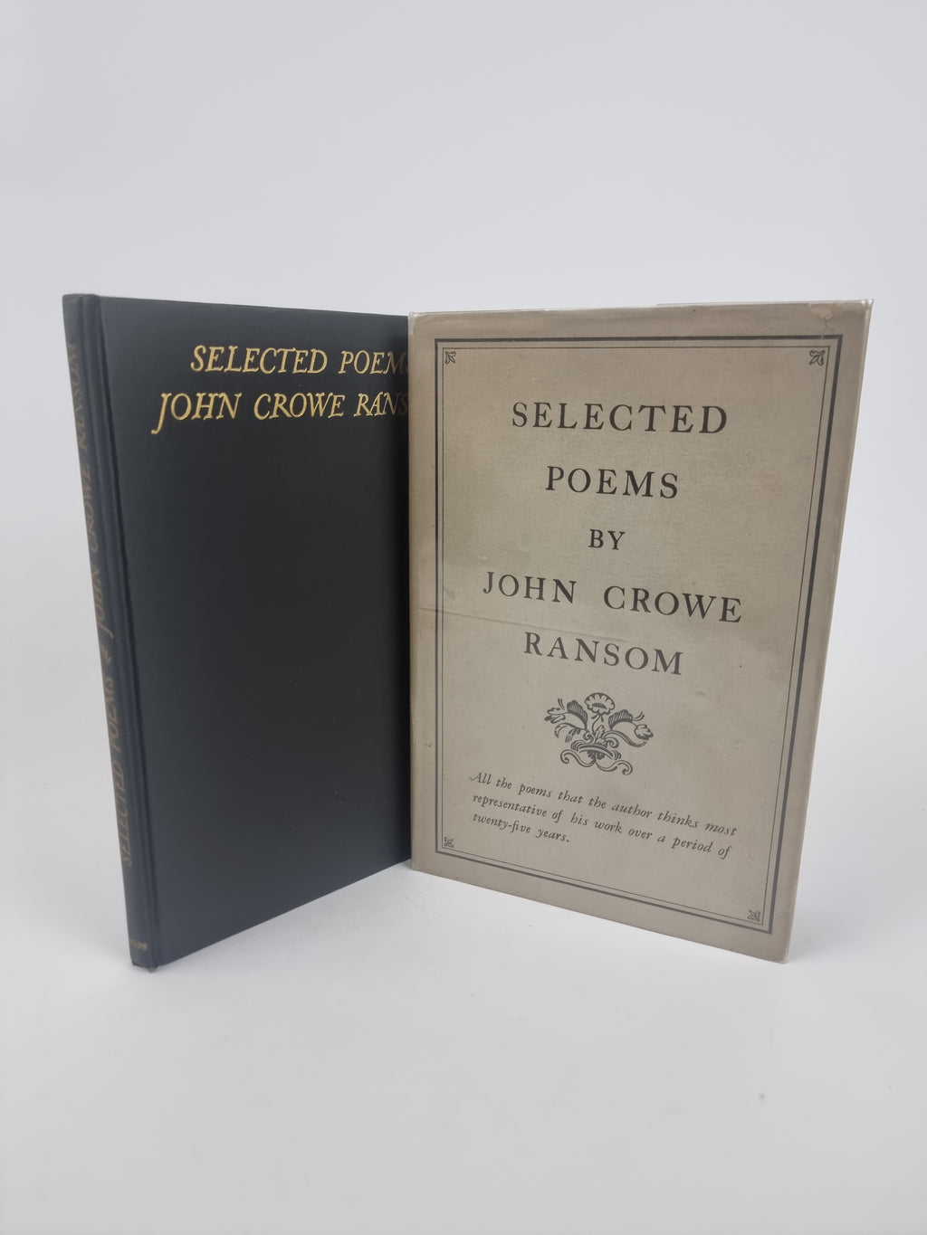 Selected Poems, John Crowe Ransom — 1st Edition/Printing