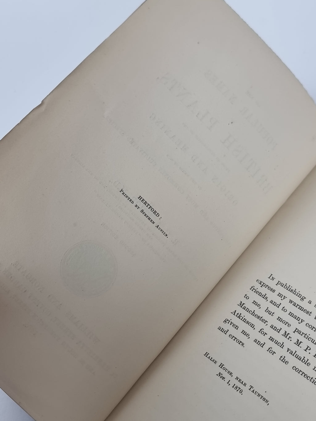 On The Popular Names of British Plants, R.C.A. Prior — 2nd Edition
