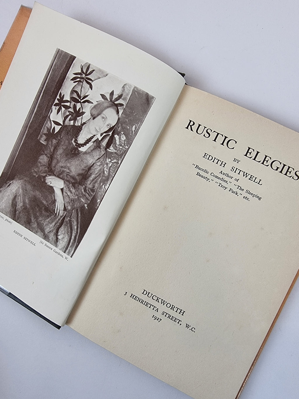 Rustic Elegies, Edith Stiwell — 1st Edition/Printing
