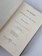 The Tourist in Switzerland and Italy, Thomas Roscoe — 1st Edition