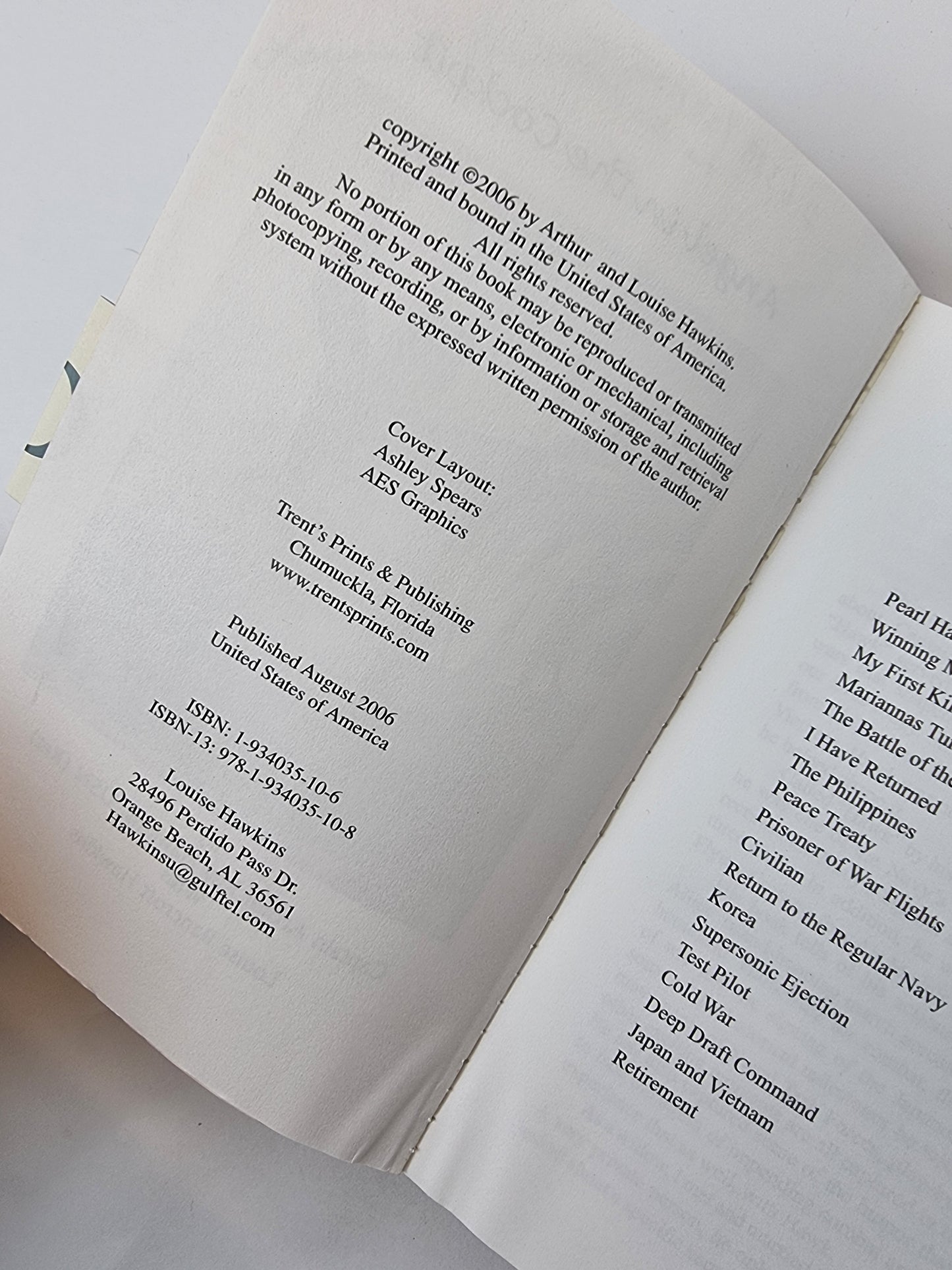 Angel in the Cockpit, Captain Arthur Ray Hawkins; Louise Hawkins — 1st Ed, Signed