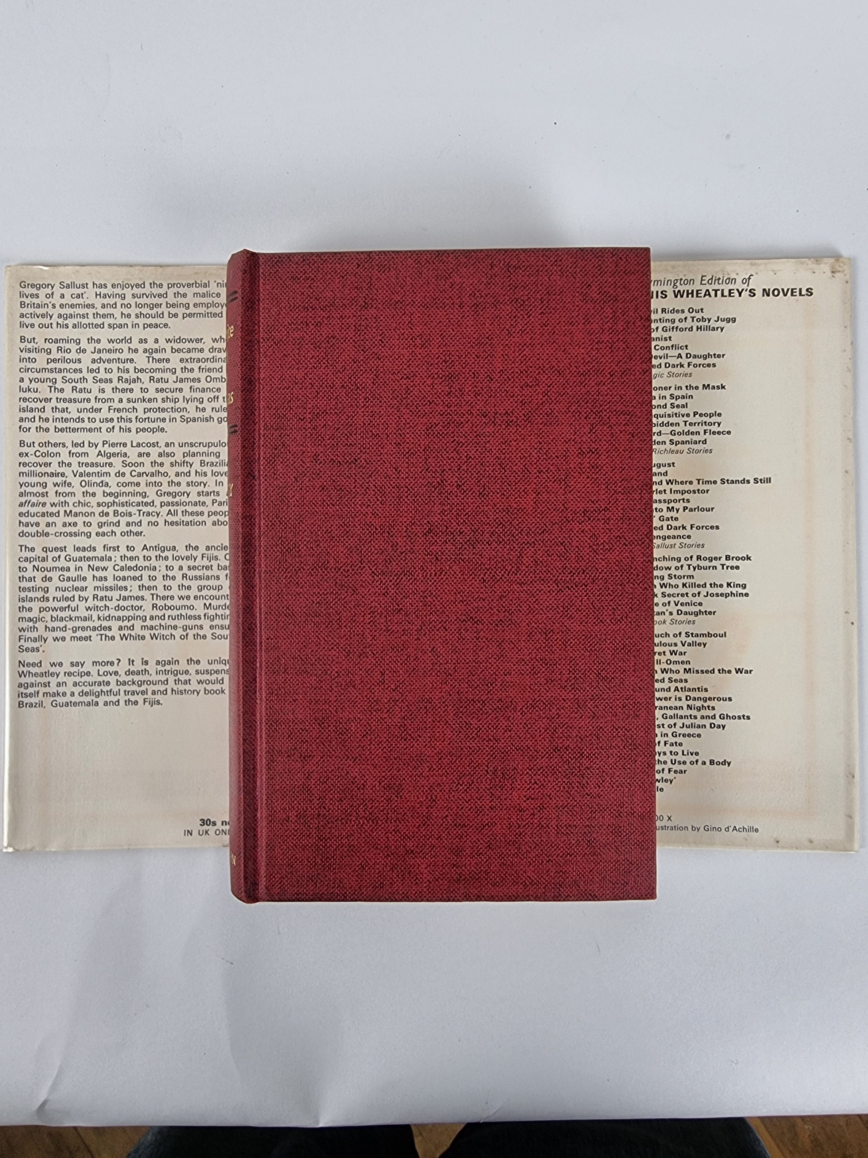 The White Witch of the South Seas, Dennis Wheatley — 1st Edition