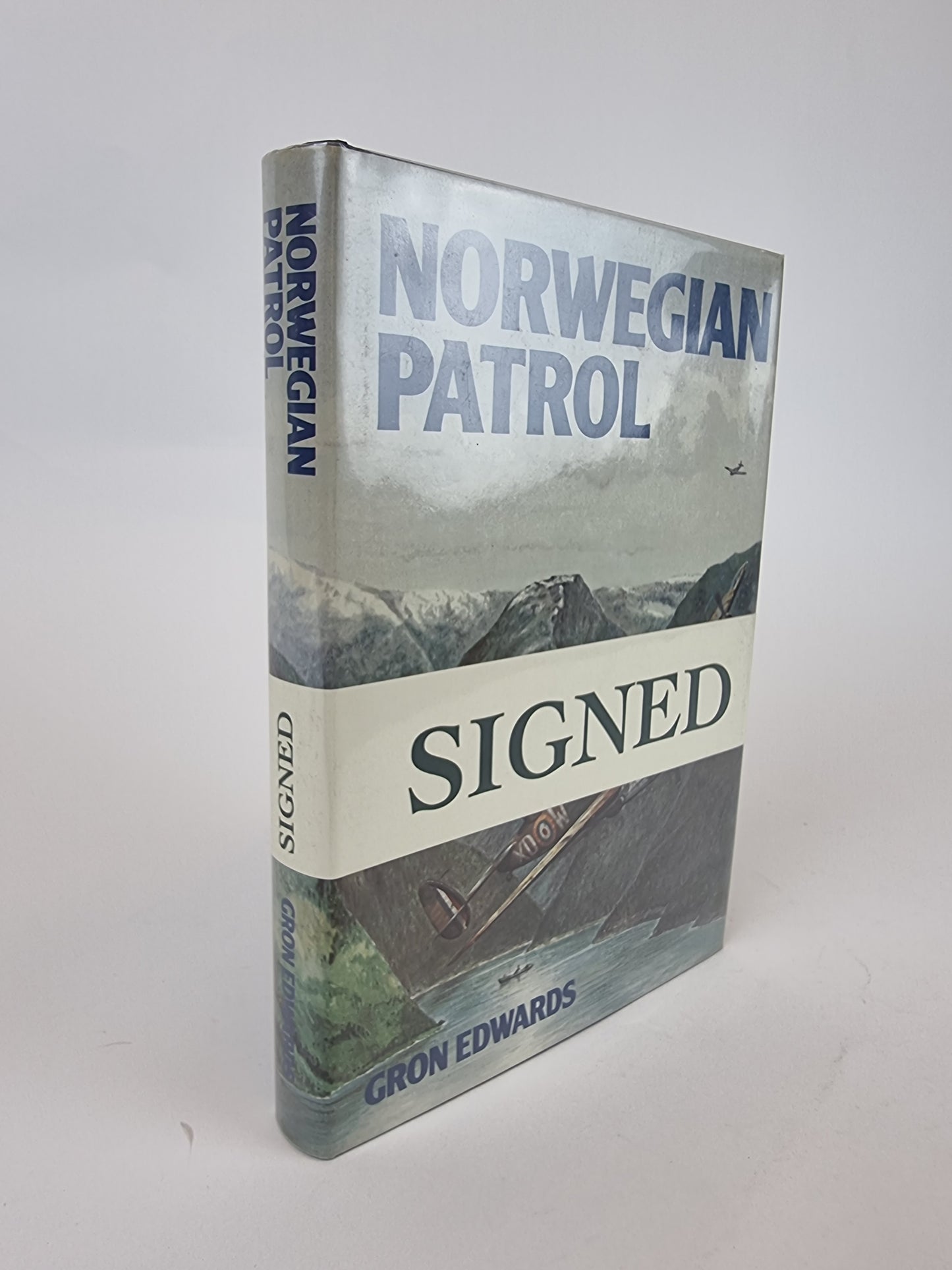 Norwegian Patrol, Gron Edwards — 1st Edition, Signed & Inscribed