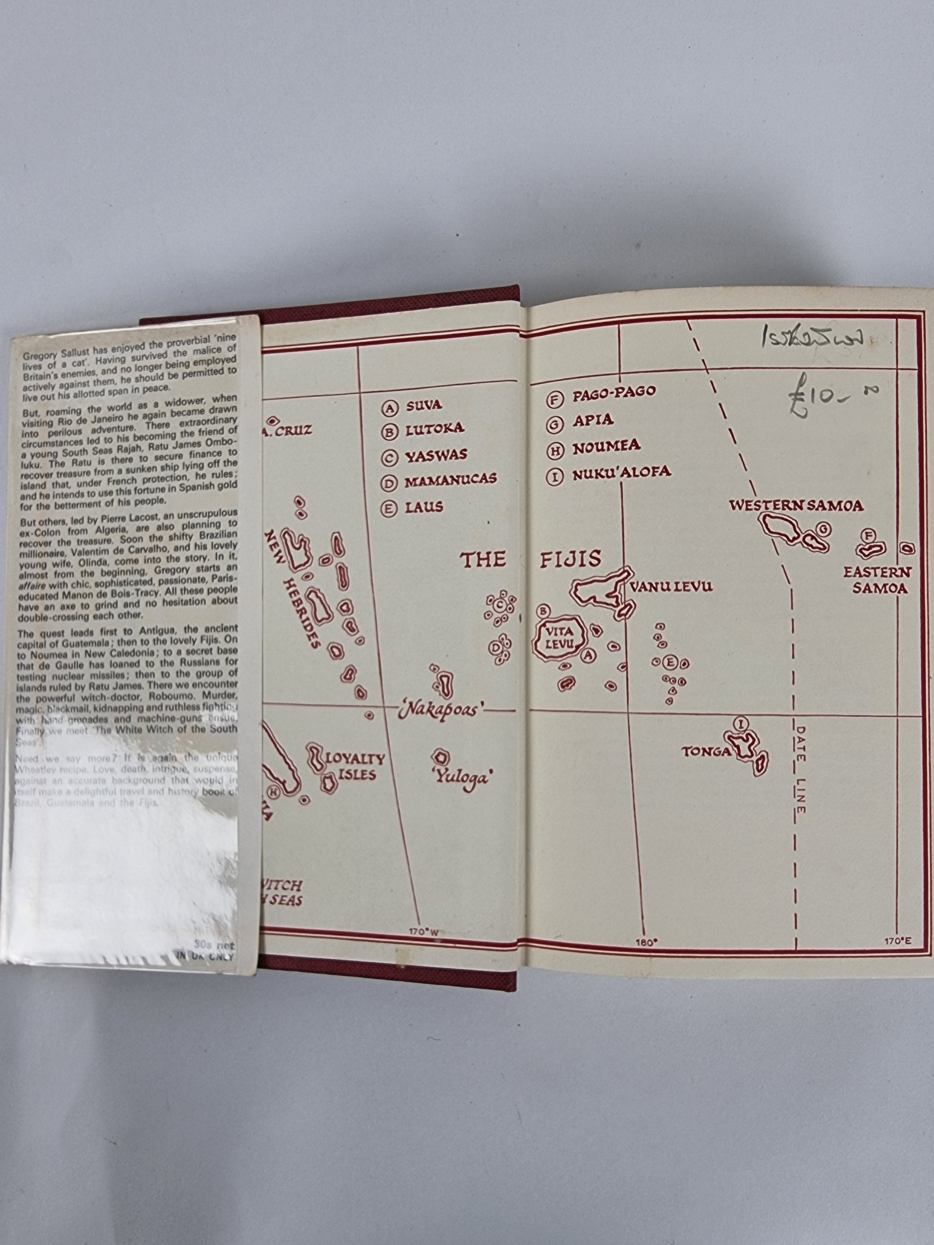 The White Witch of the South Seas, Dennis Wheatley — 1st Edition