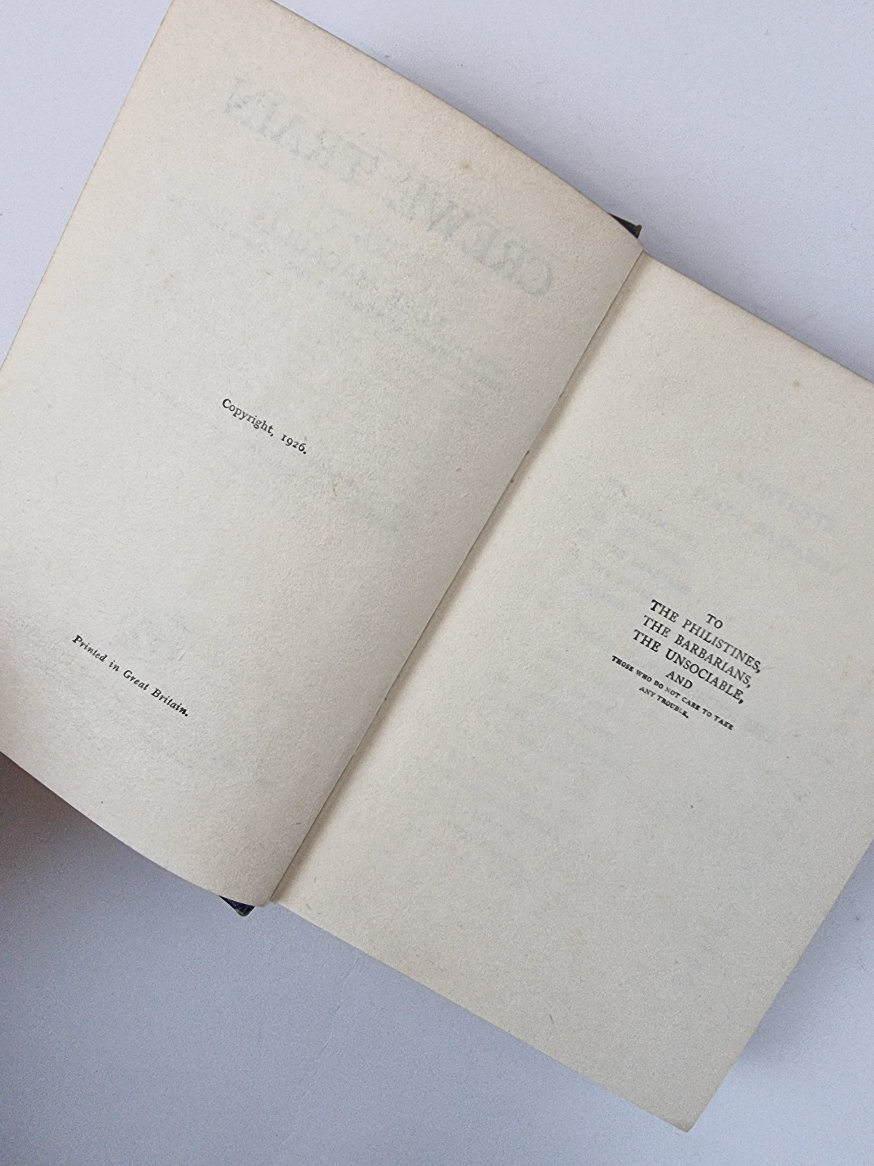 Crewe Train, Rose Macaulay — 1st Edition/Printing