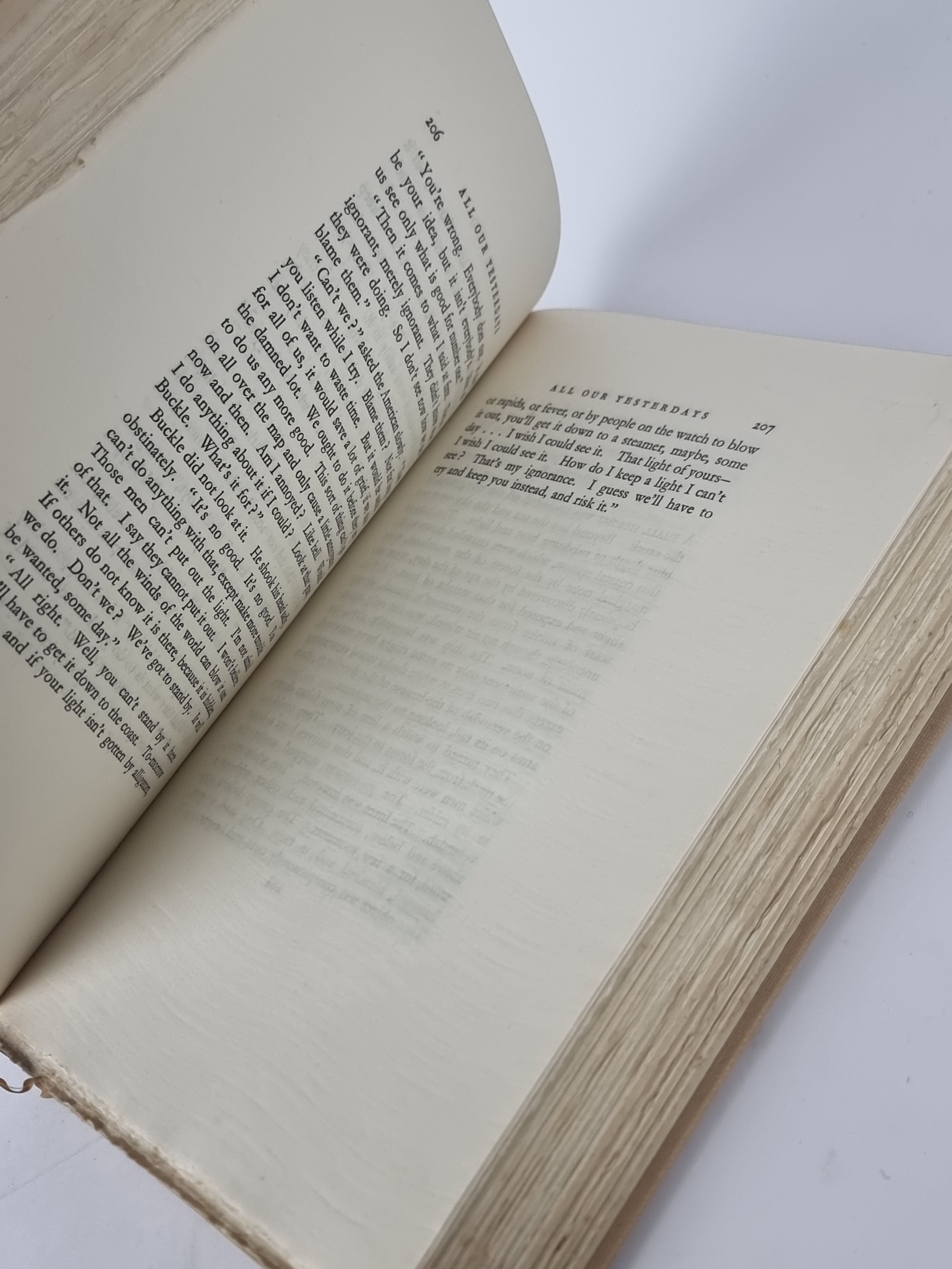 All Our Yesterdays, H. M. Tomlinson — Limited Signed Edition