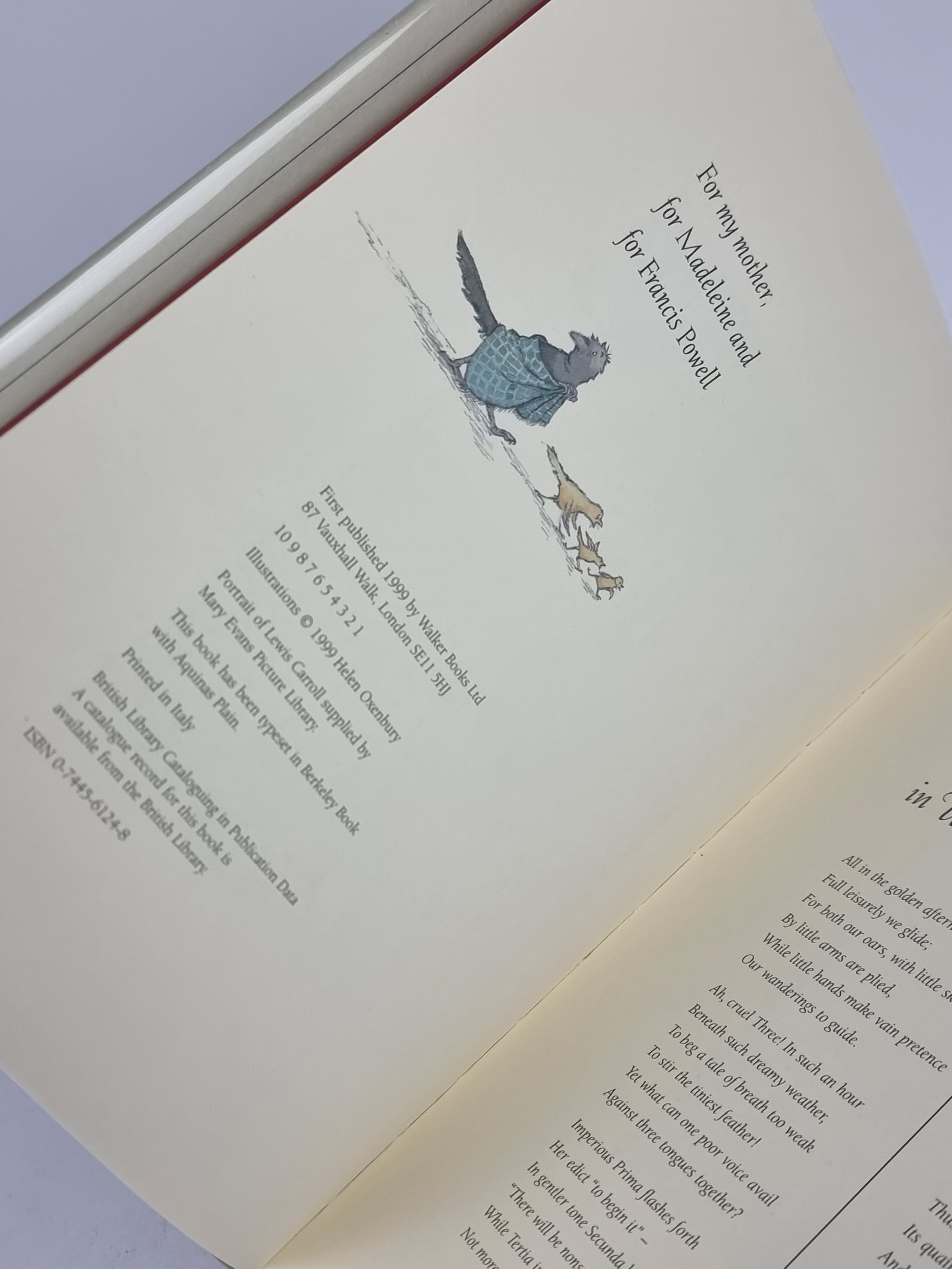 Alice's Adventures in Wonderland, Lewis Carroll 1st Edition
