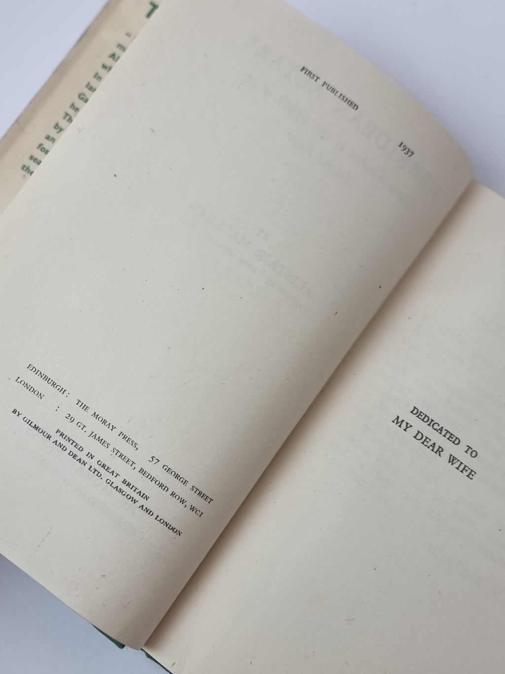Hebridean Altars, Alistair Maclean — 1st Edition