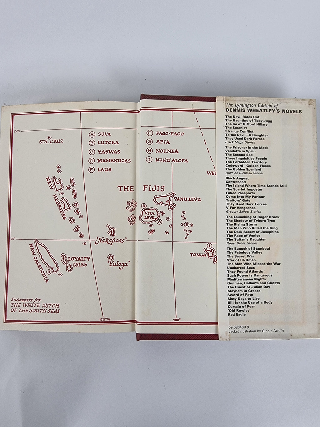 The White Witch of the South Seas, Dennis Wheatley — 1st Edition