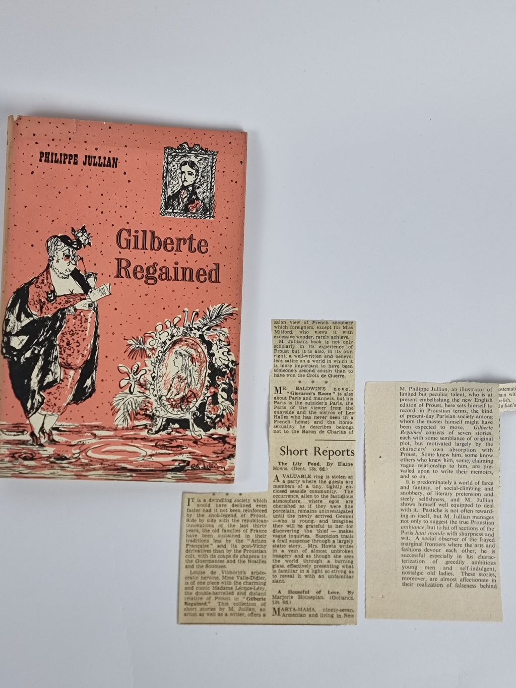 Gilberte Regained, Philippe Jullian — 1st Edition