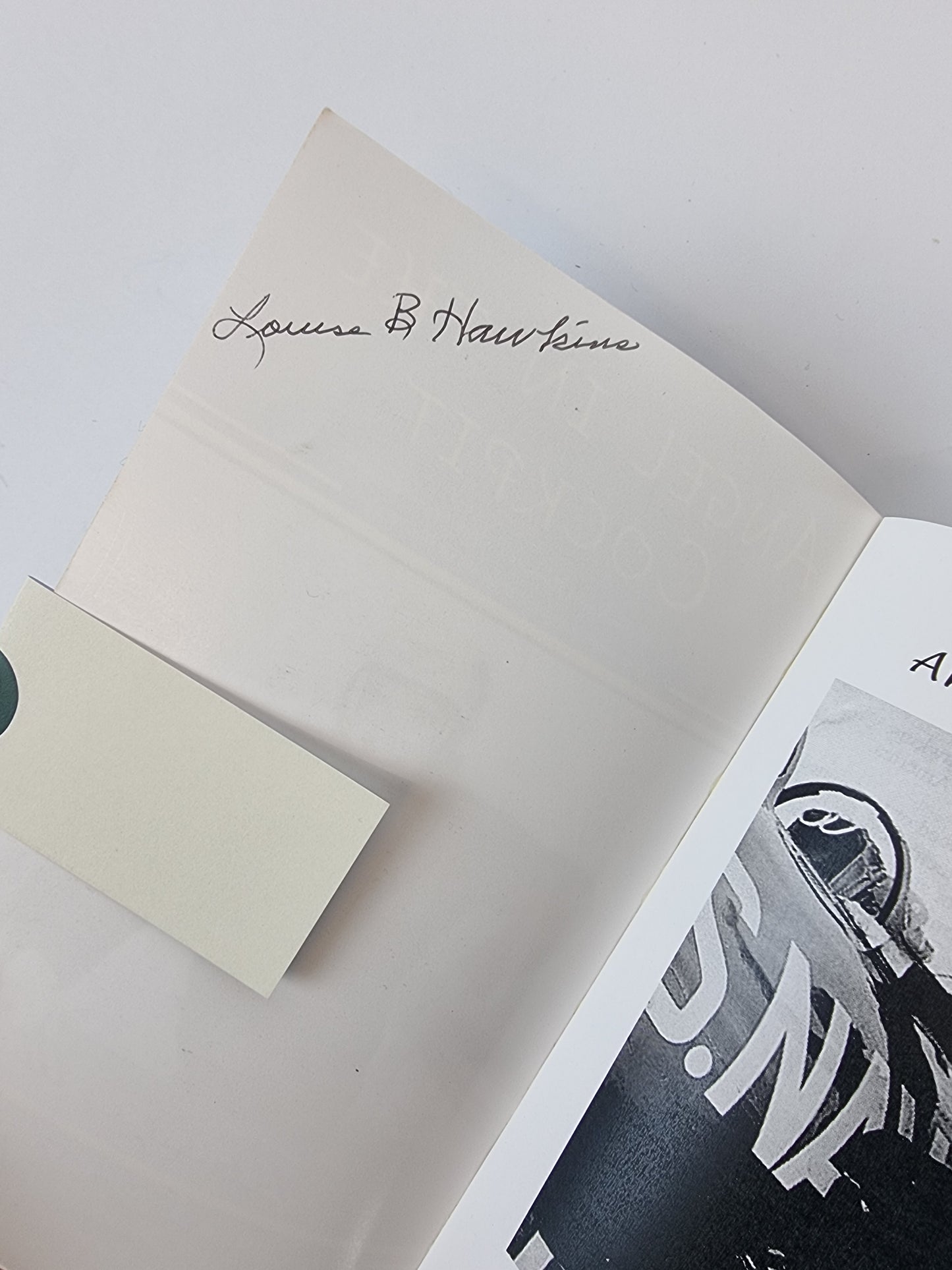 Angel in the Cockpit, Captain Arthur Ray Hawkins; Louise Hawkins — 1st Ed, Signed