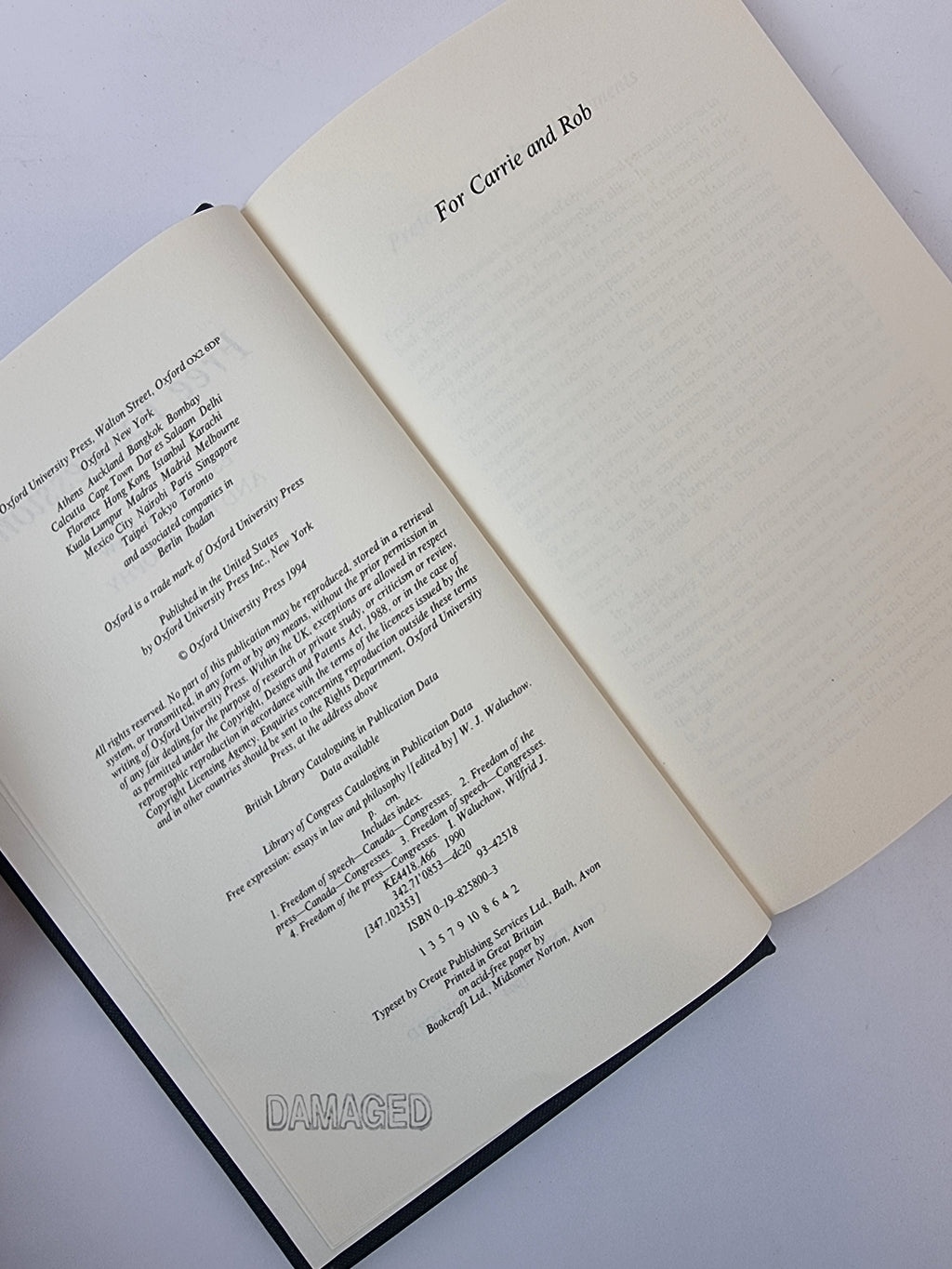 Free Expression: Essays in Law & Philosophy — 1st Edition