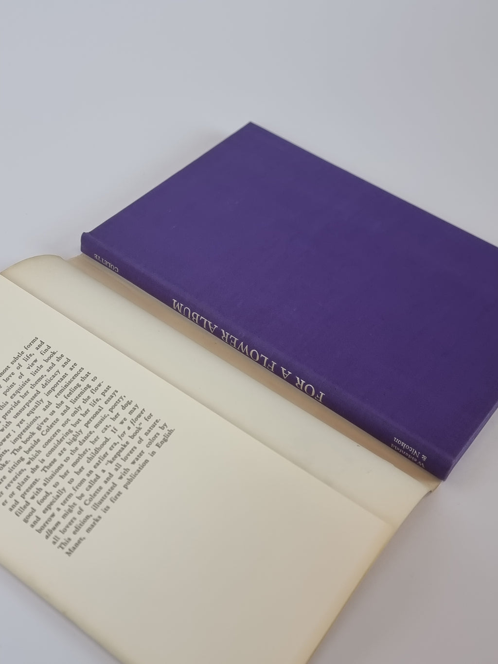 For A Flower Album, Colette — 1st UK Edition