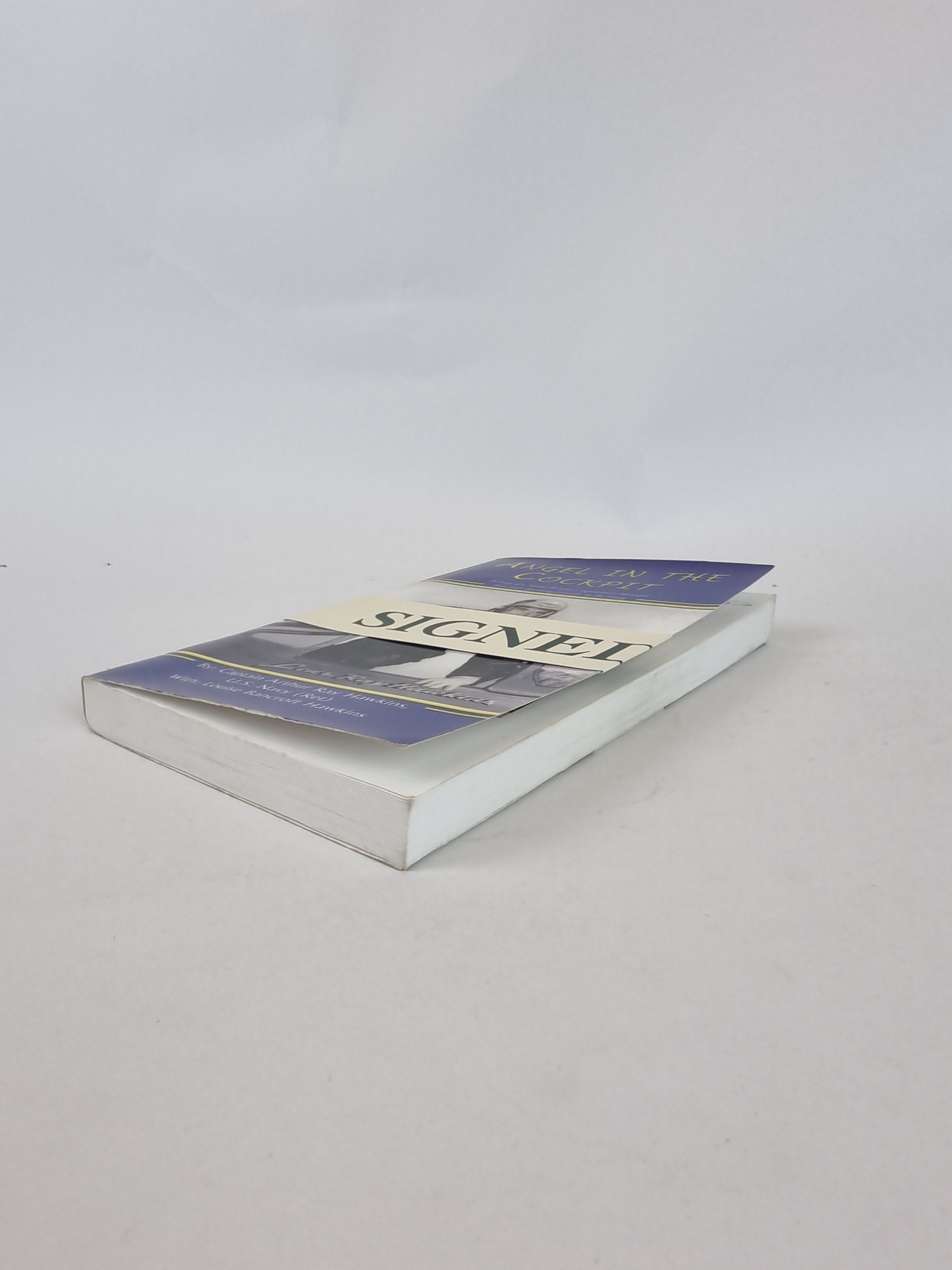 Angel in the Cockpit, Captain A.R Hawkins, L Hawkins — 1st Edition, Signed
