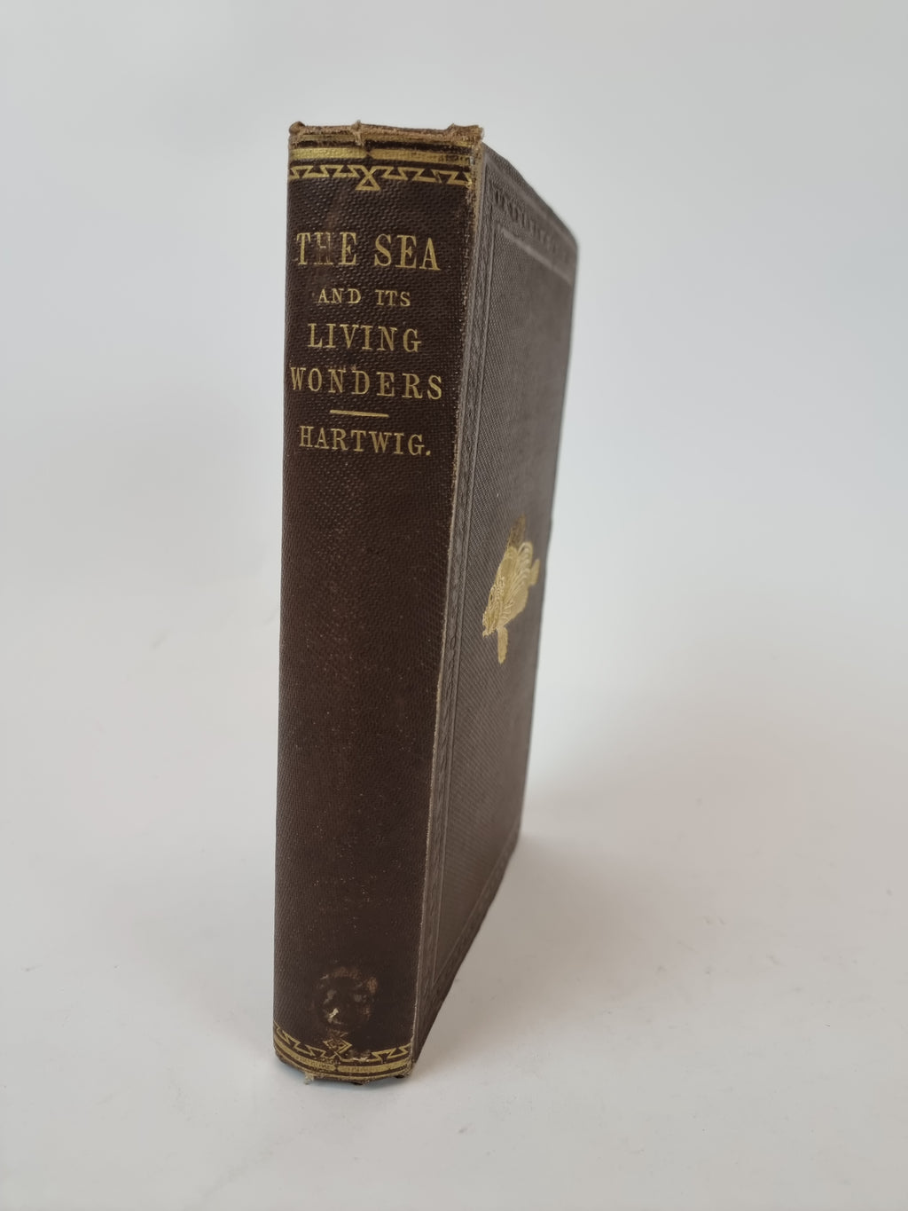 The Sea and Its Living Wonders, Dr. G. Hartwig — 1st Presentation Copy