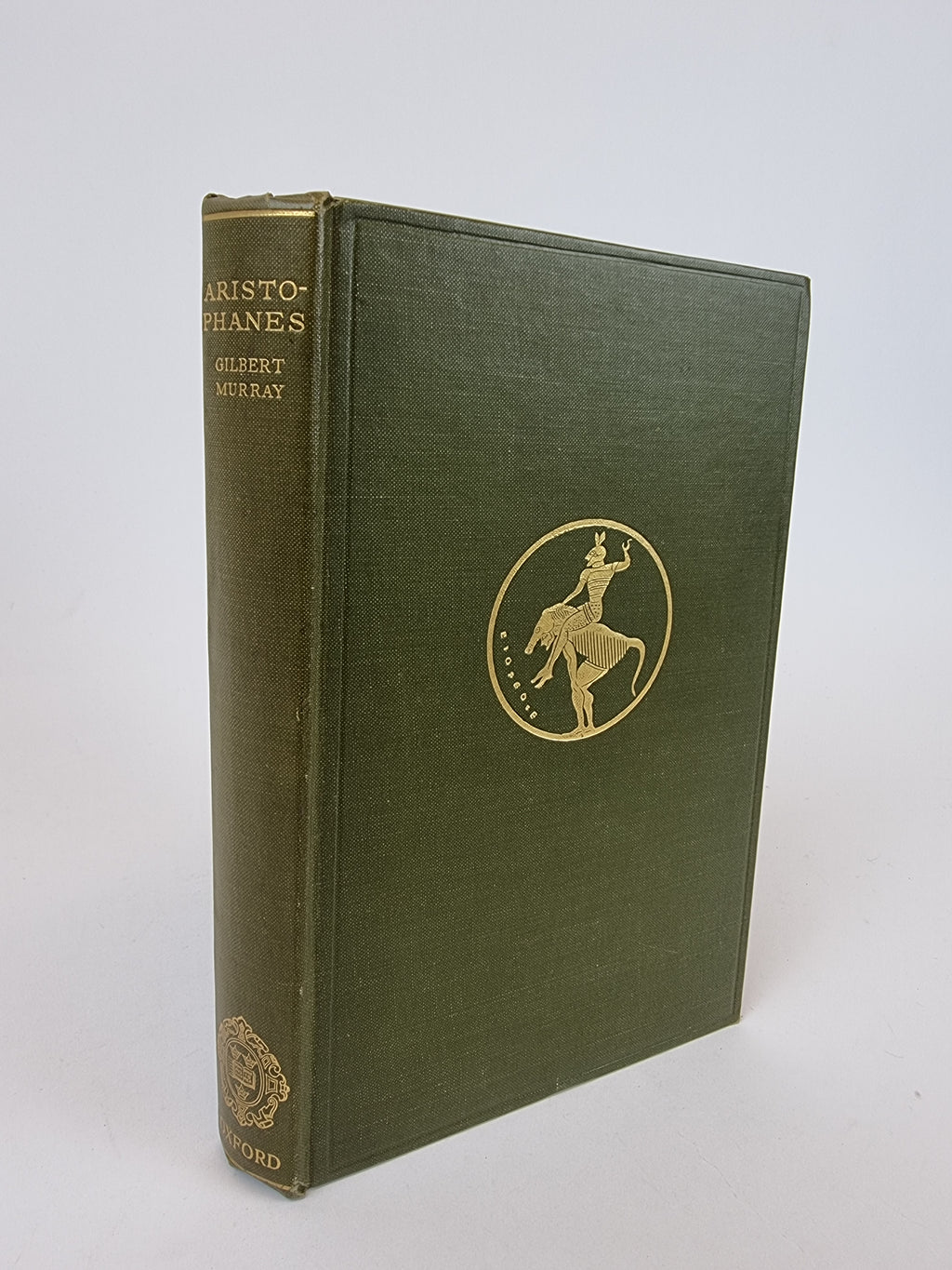 Aristophanes: A Study, Gilbert Murray — 1st Edition/Printing, Signed & Inscribed
