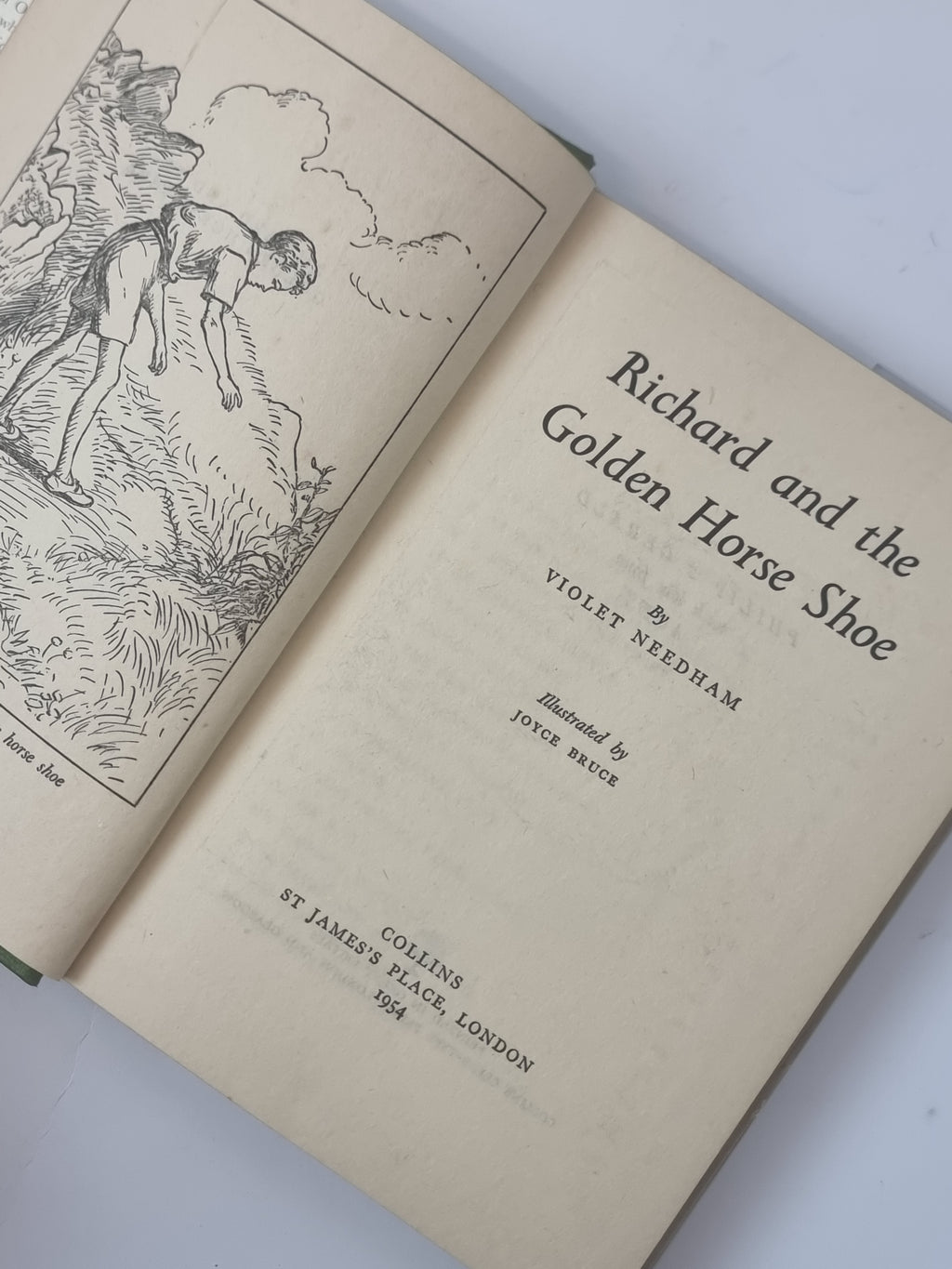 Richard and the Golden Horse Shoe, Violet Needham — 1st Edition