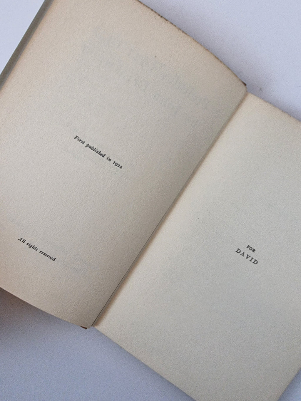 Preludes: 1921 - 1922, John Drinkwater — 1st Edition, Signed