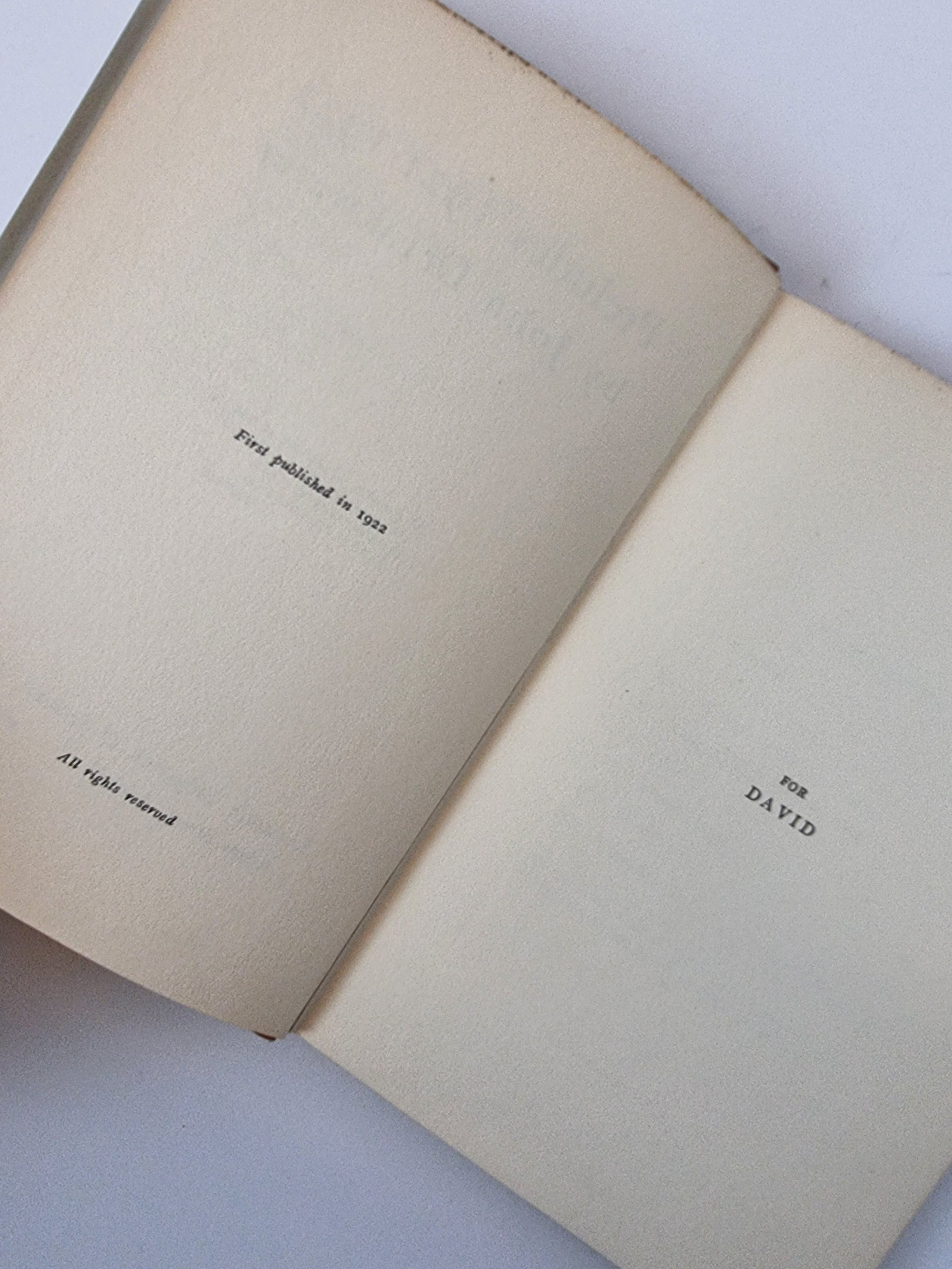 Preludes: 1921 - 1922, John Drinkwater — 1st Edition, Signed