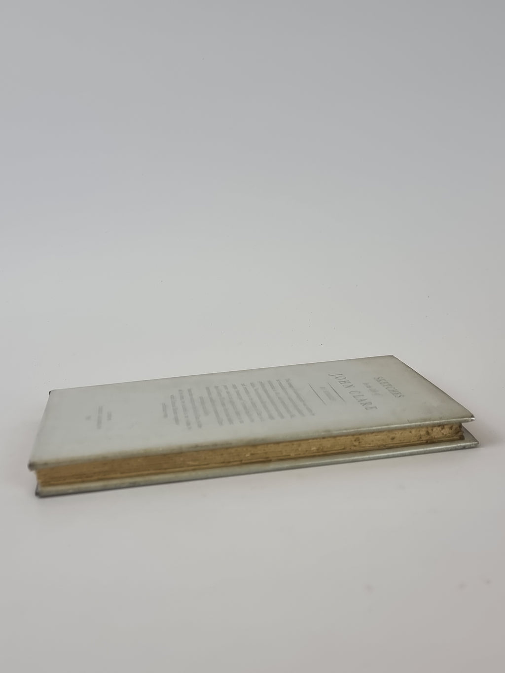 Sketches In the Life of John Clare by Himself — 1st Edition