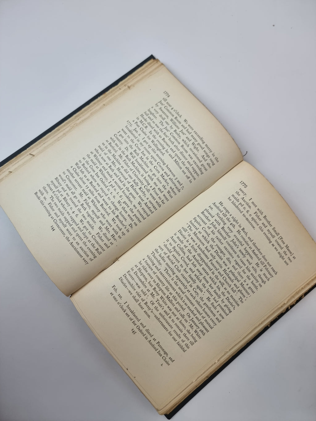 The Diary of a Country Parson, Rev. James Woodforde: 2 Vols Complete