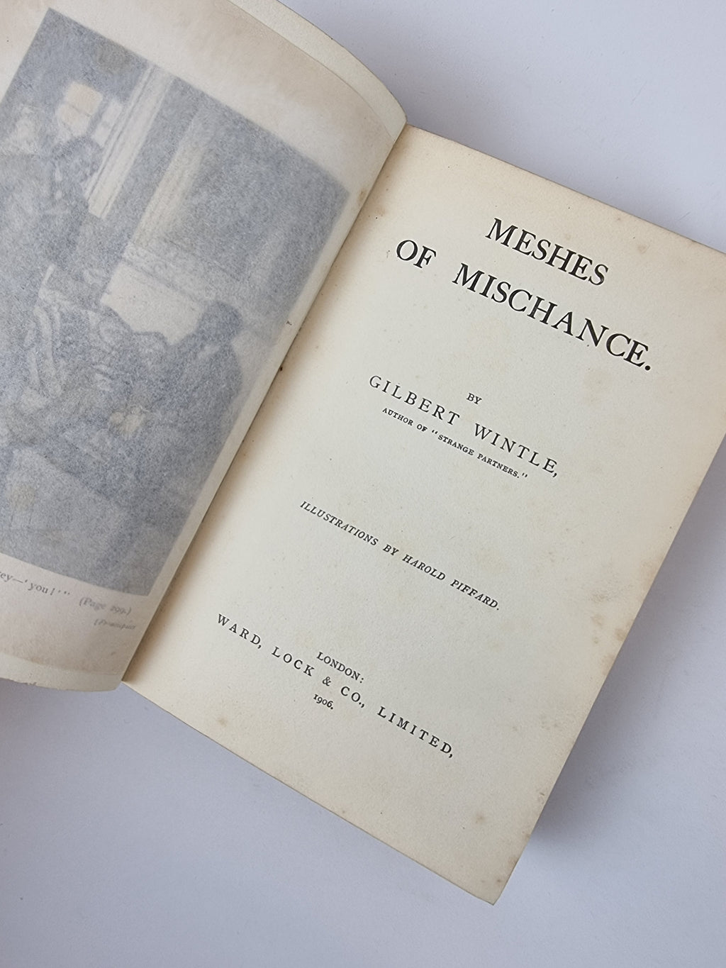 Meshes Of Mischance, Gilbert Wintle — 1st Edition