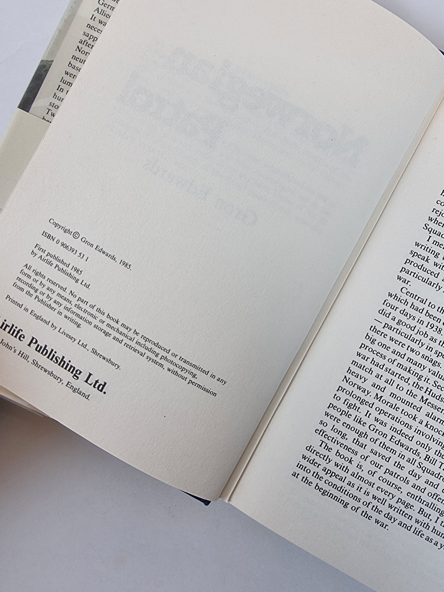 Norwegian Patrol, Gron Edwards — 1st Edition, Signed & Inscribed