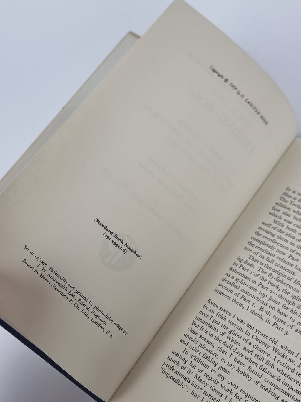 How to Build & Repair your own Fishing Rod, G. Lawton Moss — 1st Edition
