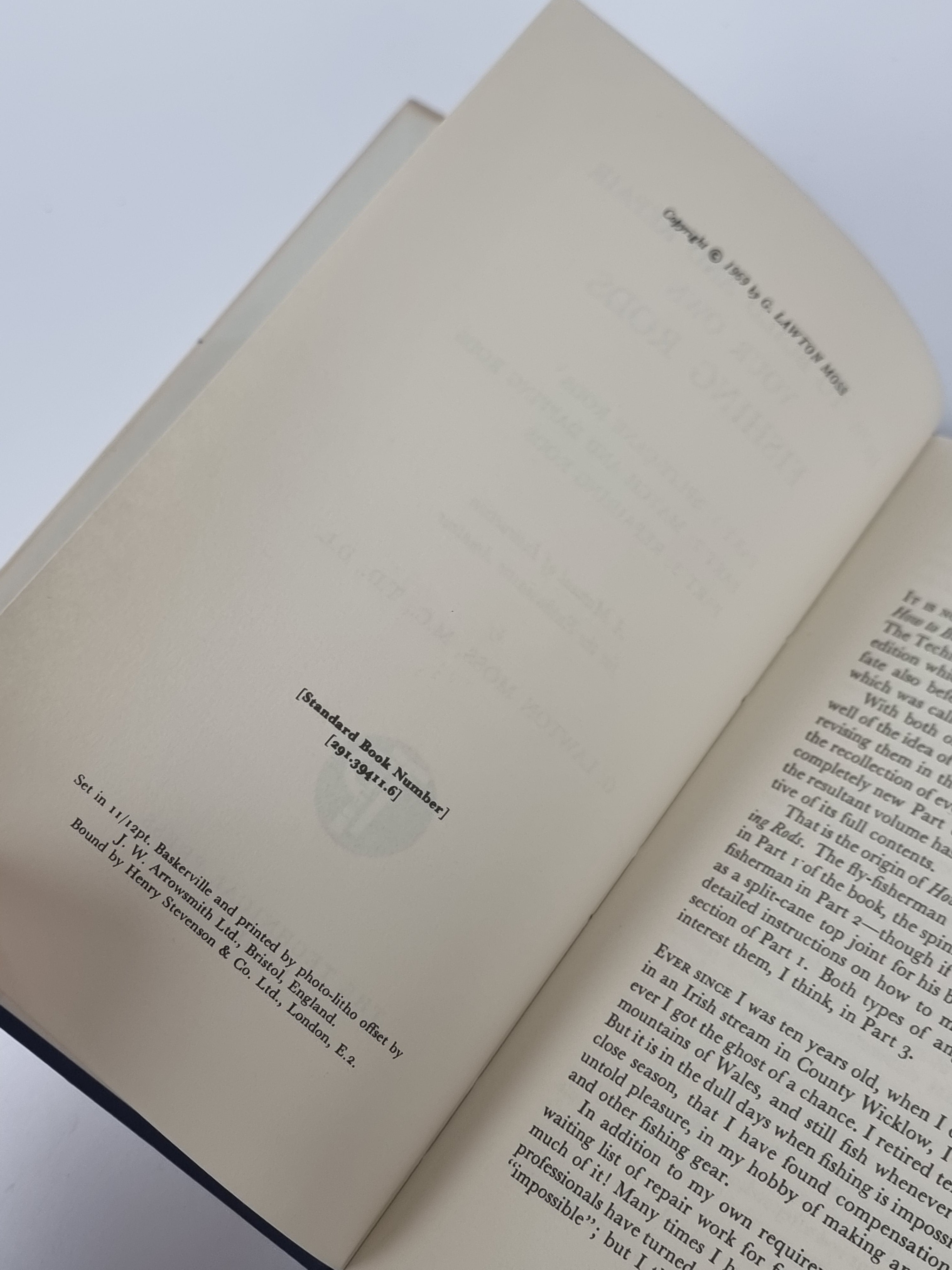 How to Build & Repair your own Fishing Rod, G. Lawton Moss — 1st Edition