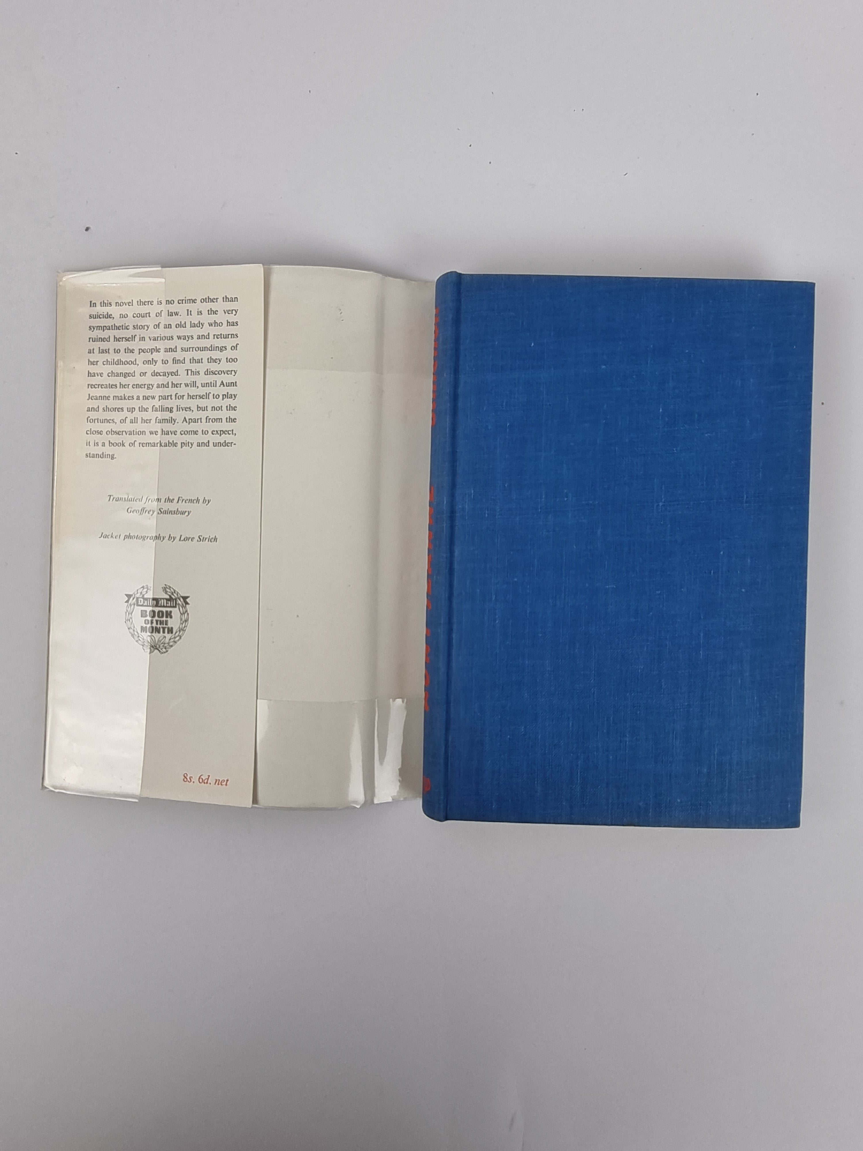 Aunt Jeanne, Georges Simenon — 1st Edition/Printing