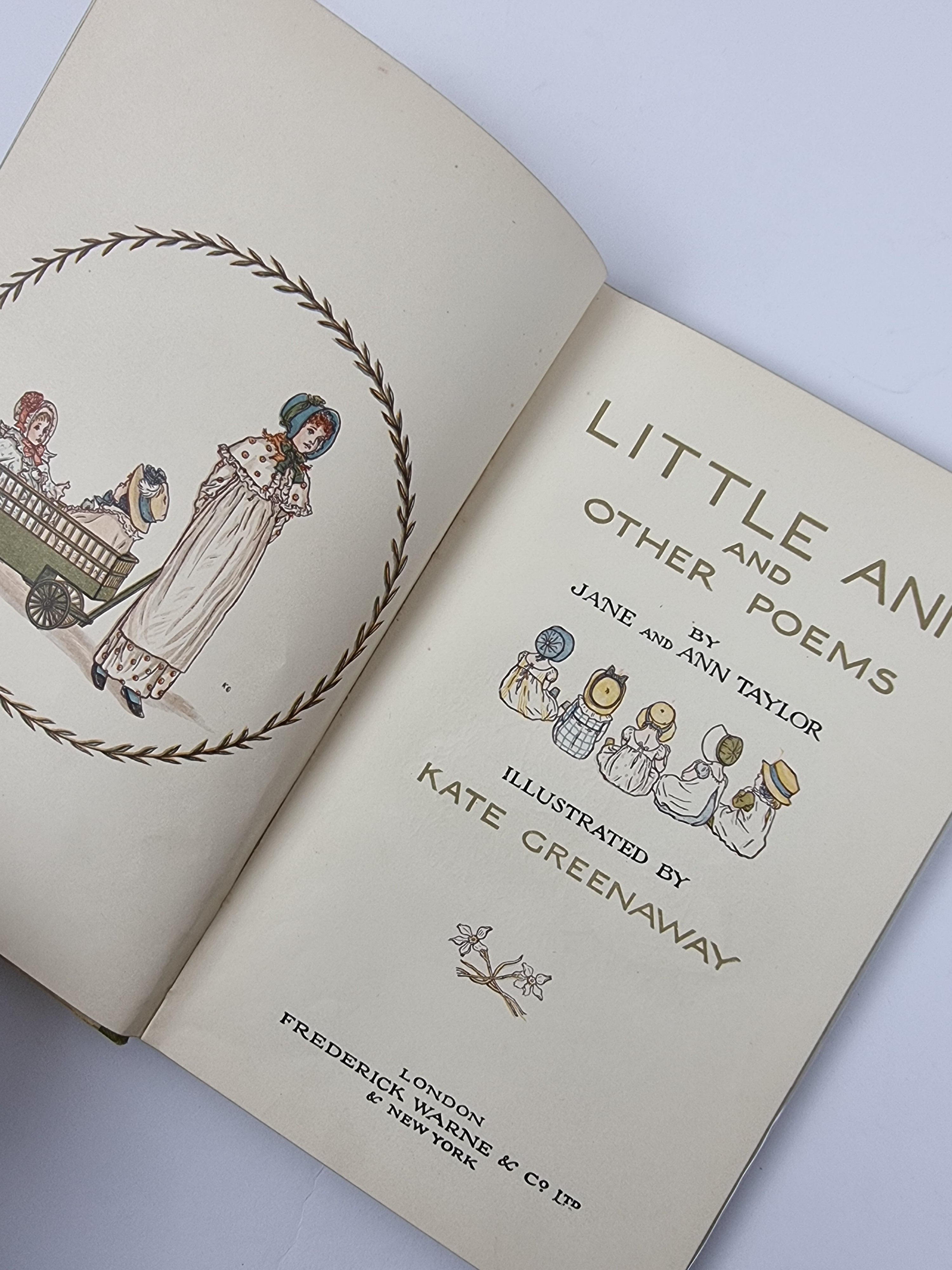 Little Ann and Other Poems, Jane & Ann Taylor