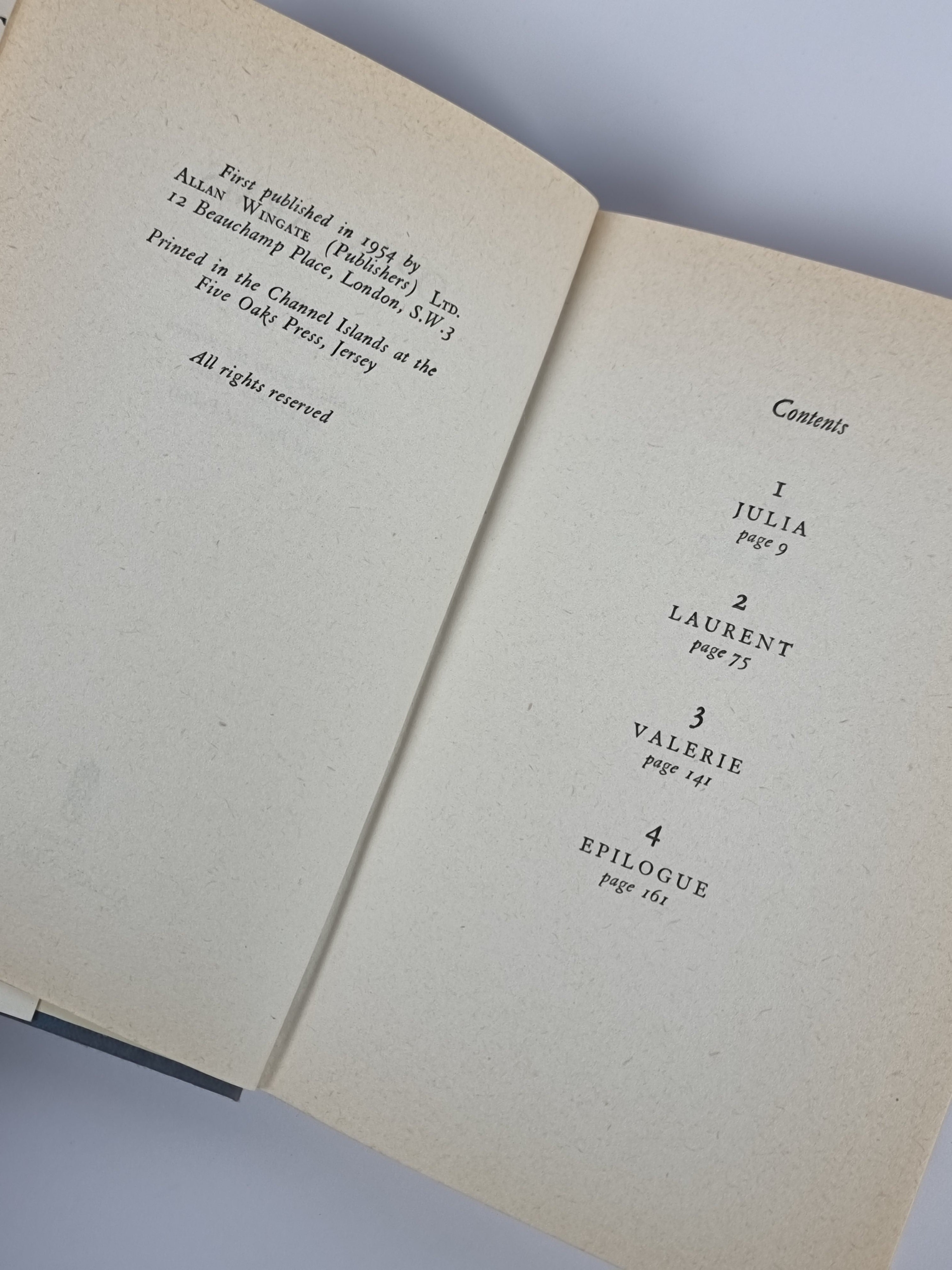 Open Arms, Odette Joyeux — 1st Edition