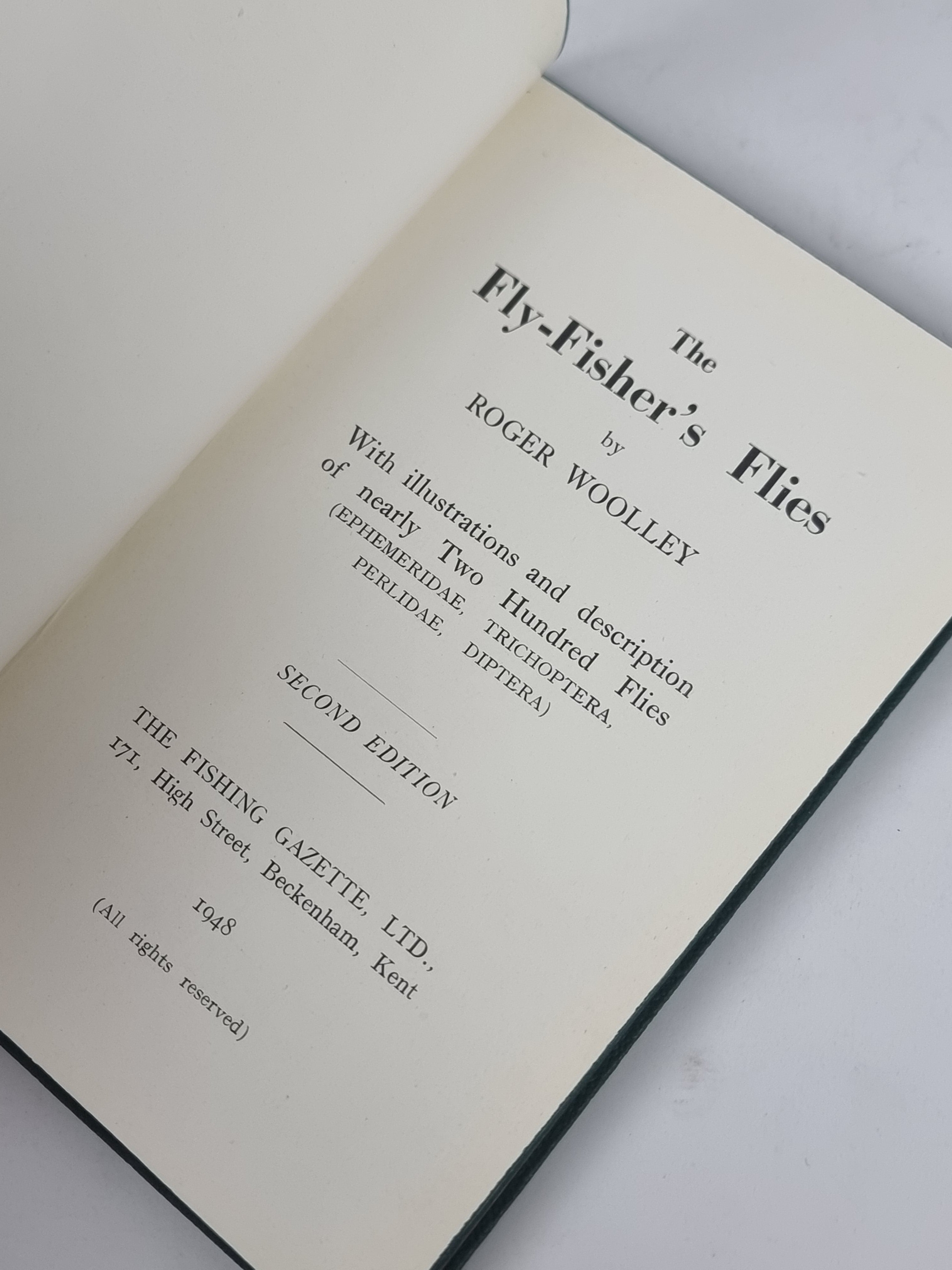 The Fly-Fisher's Flies, Roger Woolley — 2nd Edition