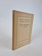 Great American Chess-Players, P. Wenman — 1st Edition