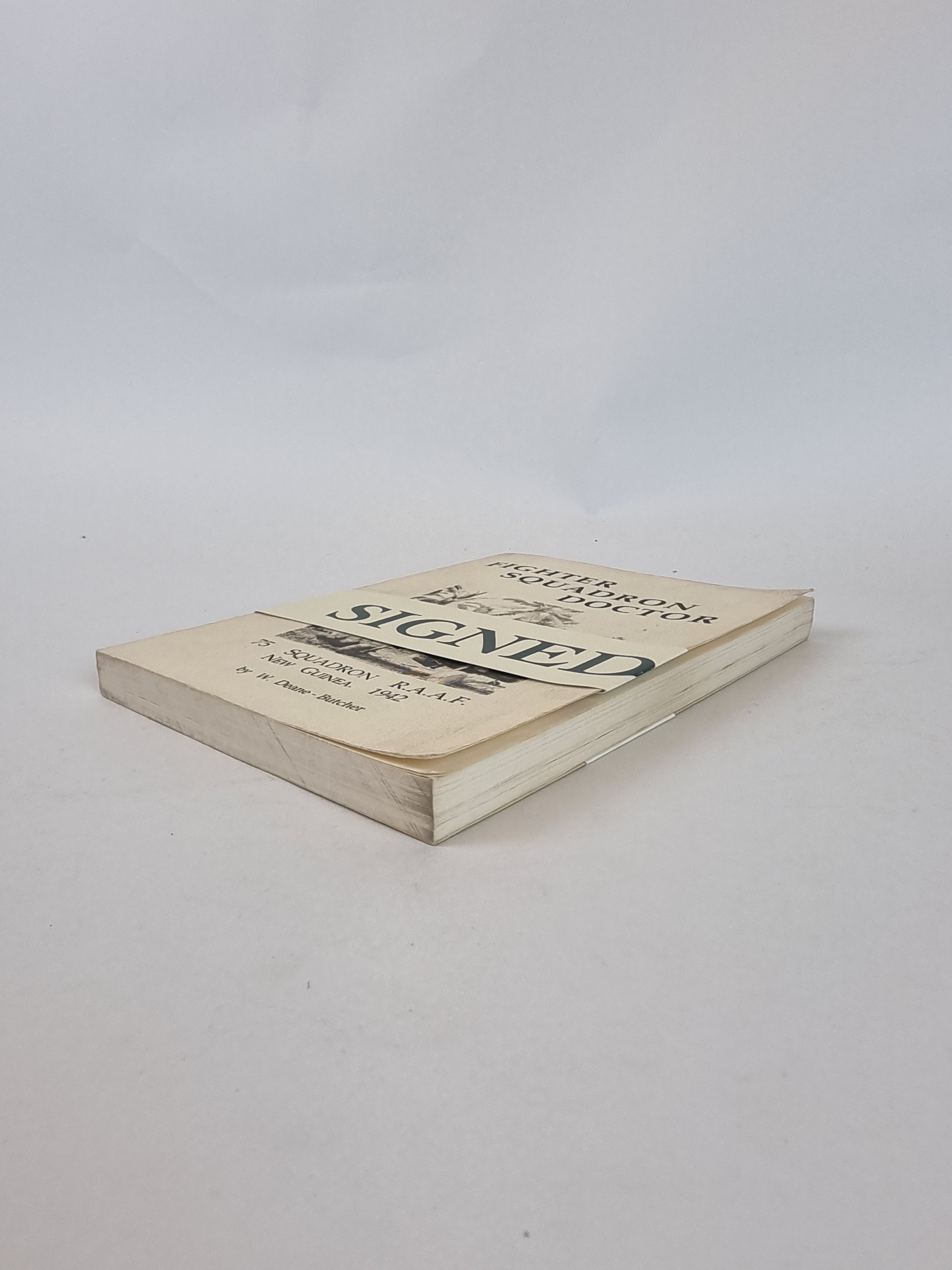 Fighter Squadron Doctor, W. Deane-Butcher — 1st Edition, Signed