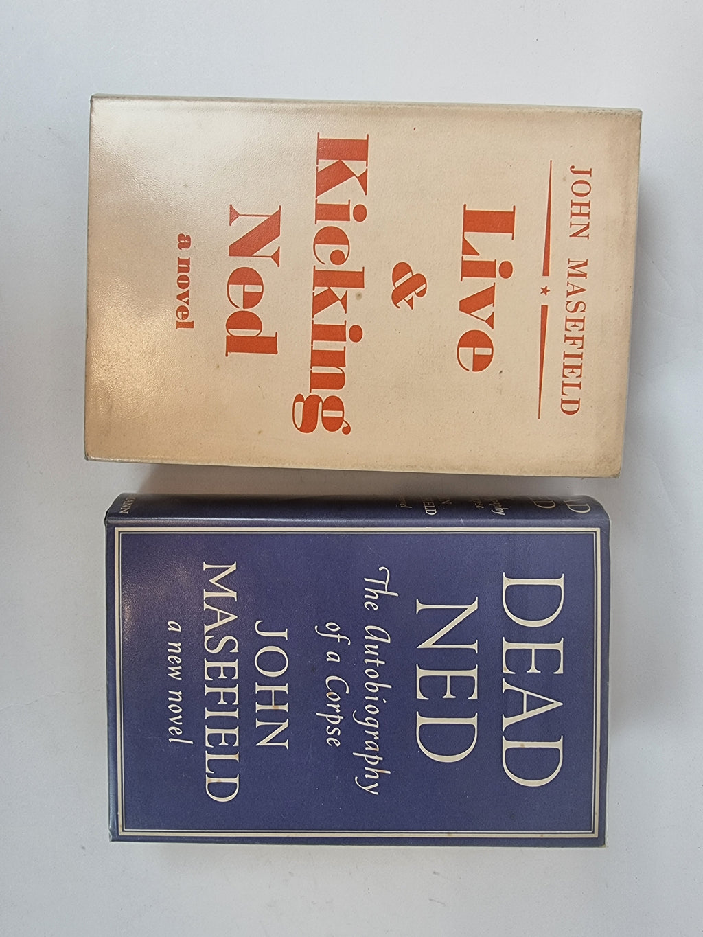 Dead Ned and Live & Kicking Ned, John Masefield — 1st Edition/Printing