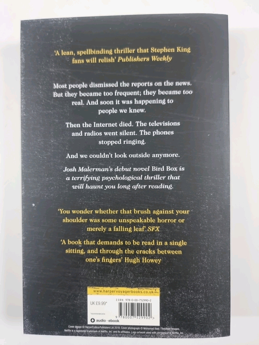 Bird Box by Josh Malerman (Paperback, 2015) 