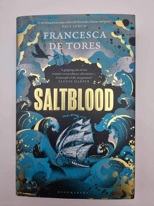 Saltblood Francesca De Tores Hardback 1st Edition Signed
