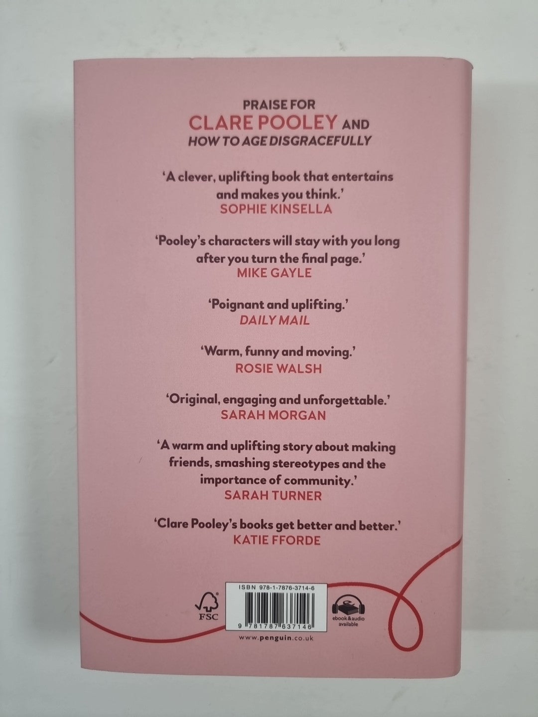 How to Age Disgracefully by Clare Pooley Hardback 