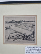 Robert Sargent Austin Signed And Dated Engraving 1928
